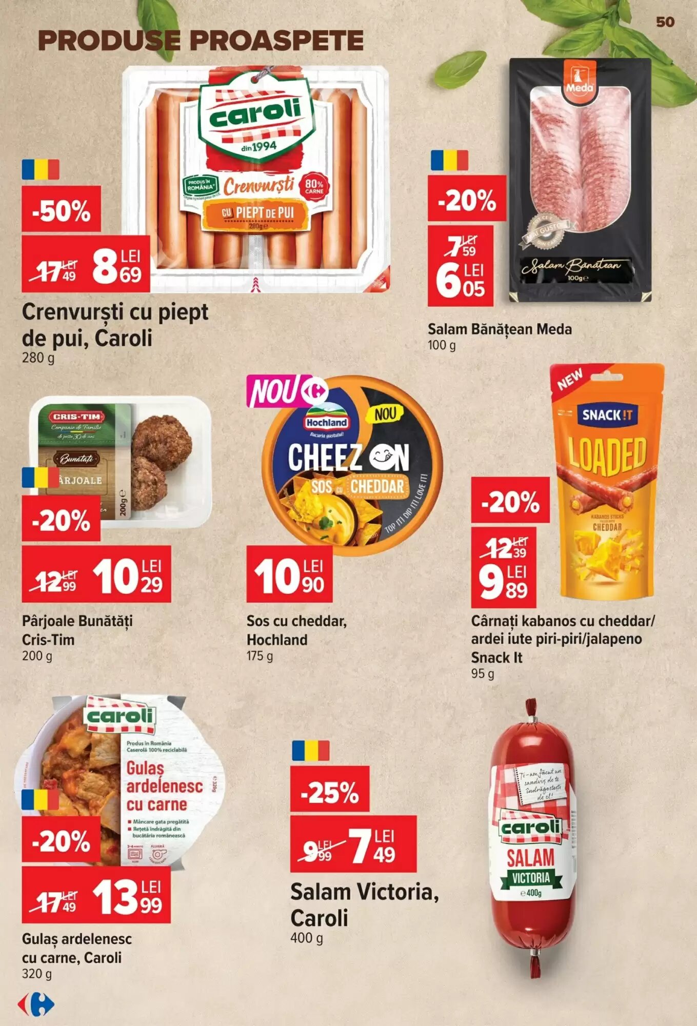 Catalogul cu oferte Carrefour valabil de la 09.09.2026 - Pagina 50.