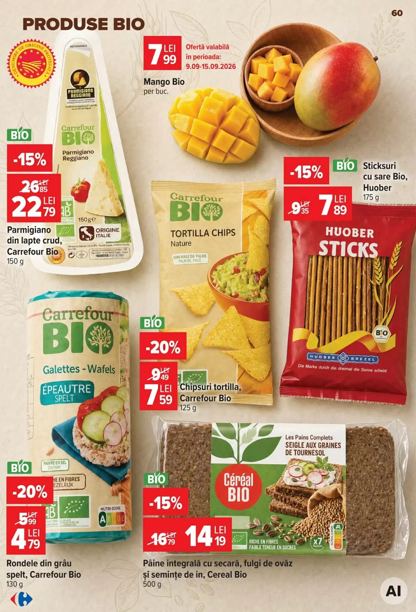 Catalogul cu oferte Carrefour valabil de la 09.09.2026 - Pagina 60.