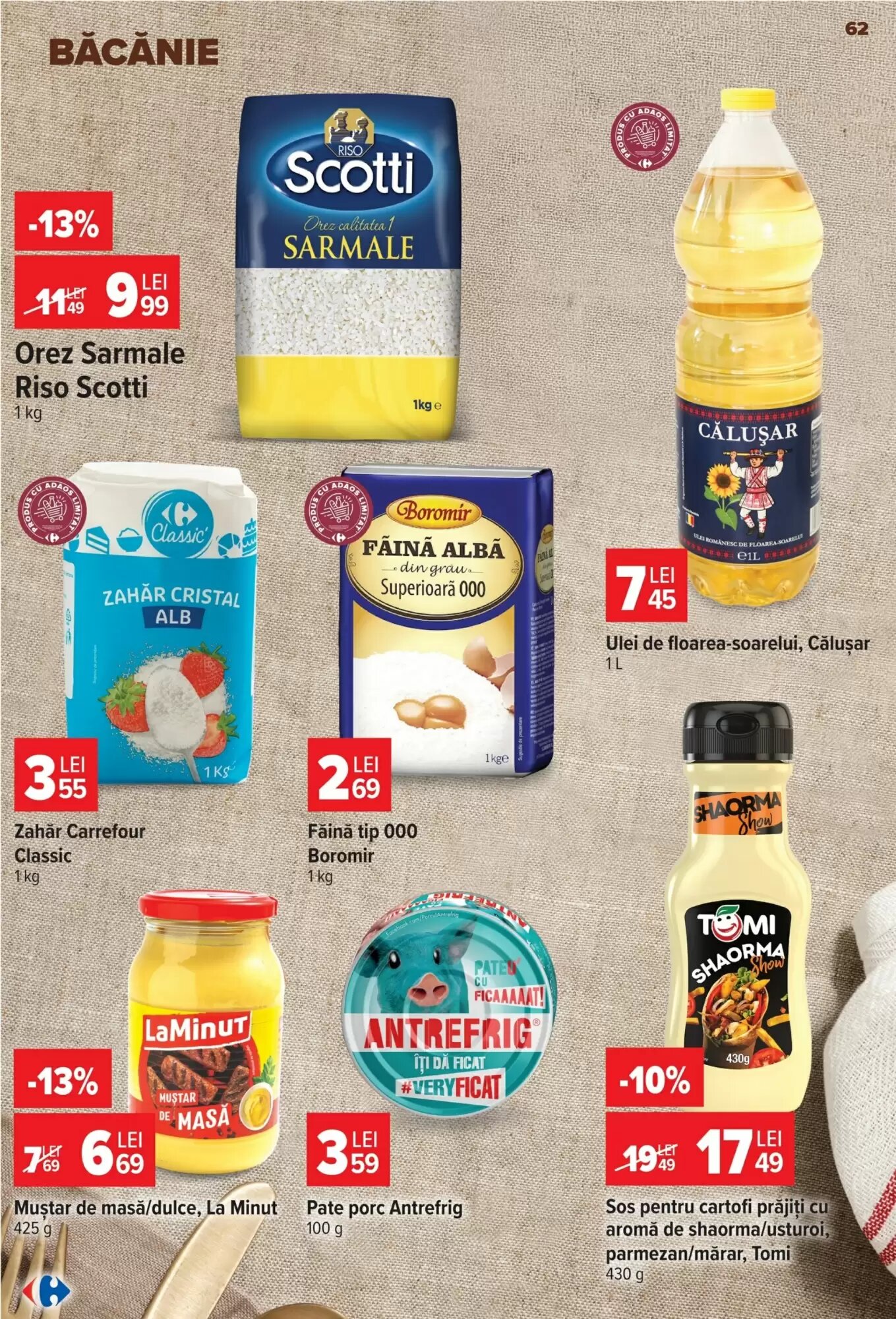 Catalogul cu oferte Carrefour valabil de la 09.09.2026 - Pagina 62.