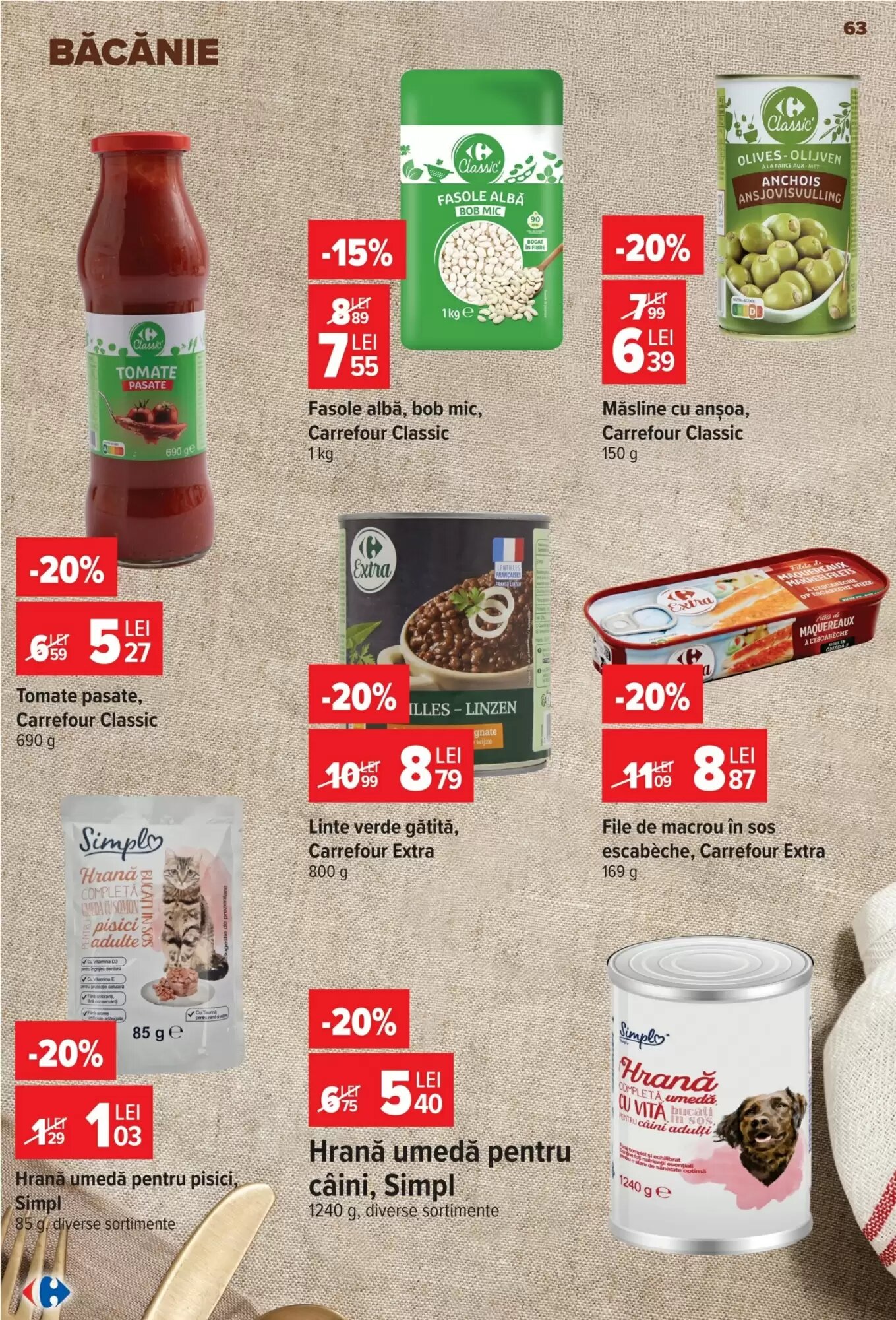 Catalogul cu oferte Carrefour valabil de la 09.09.2026 - Pagina 63.