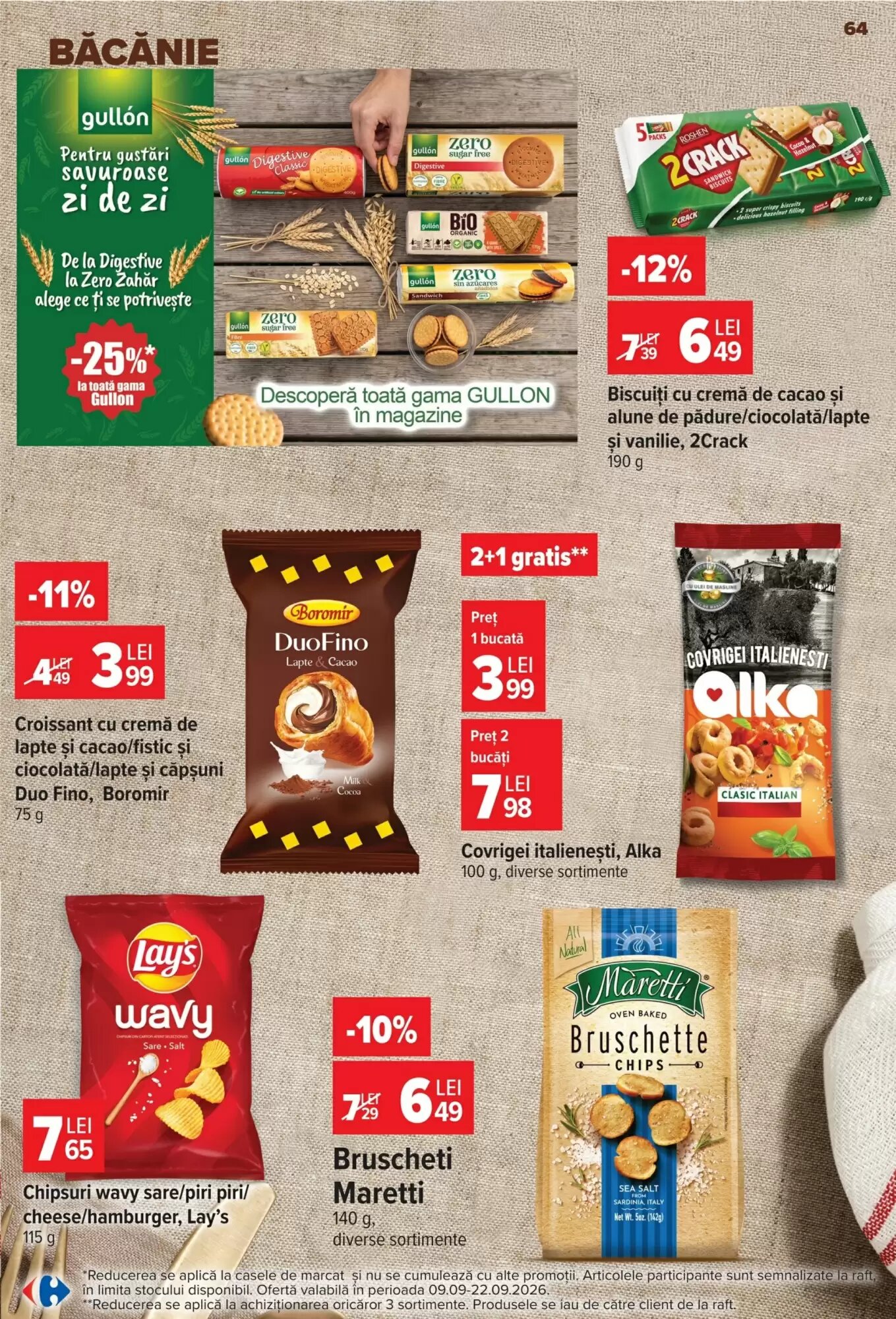 Catalogul cu oferte Carrefour valabil de la 09.09.2026 - Pagina 64.