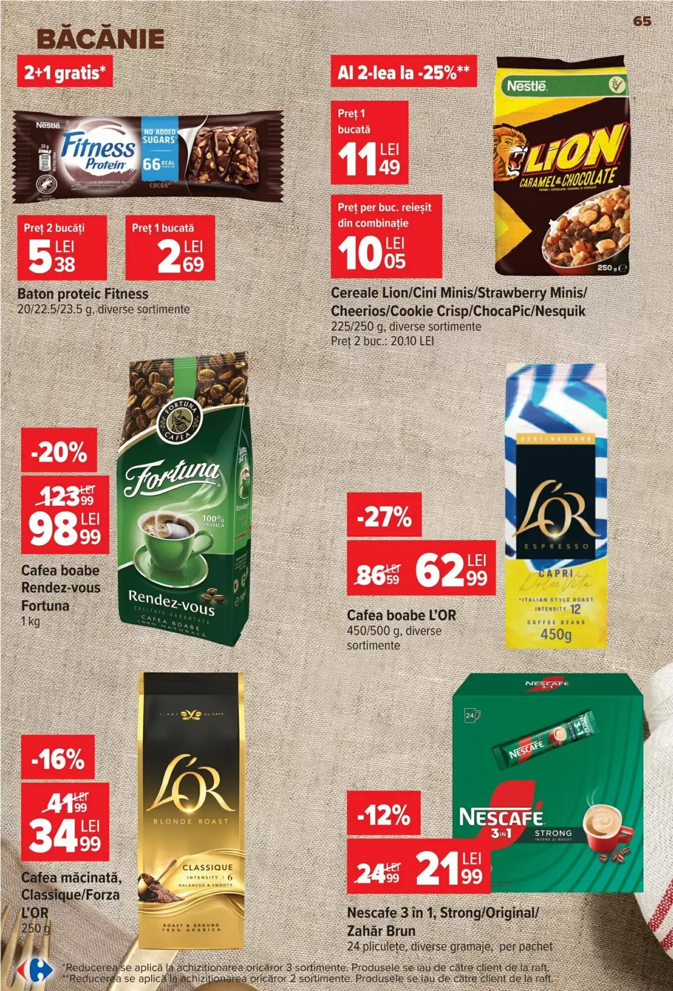 Catalogul cu oferte Carrefour valabil de la 09.09.2026 - Pagina 65.