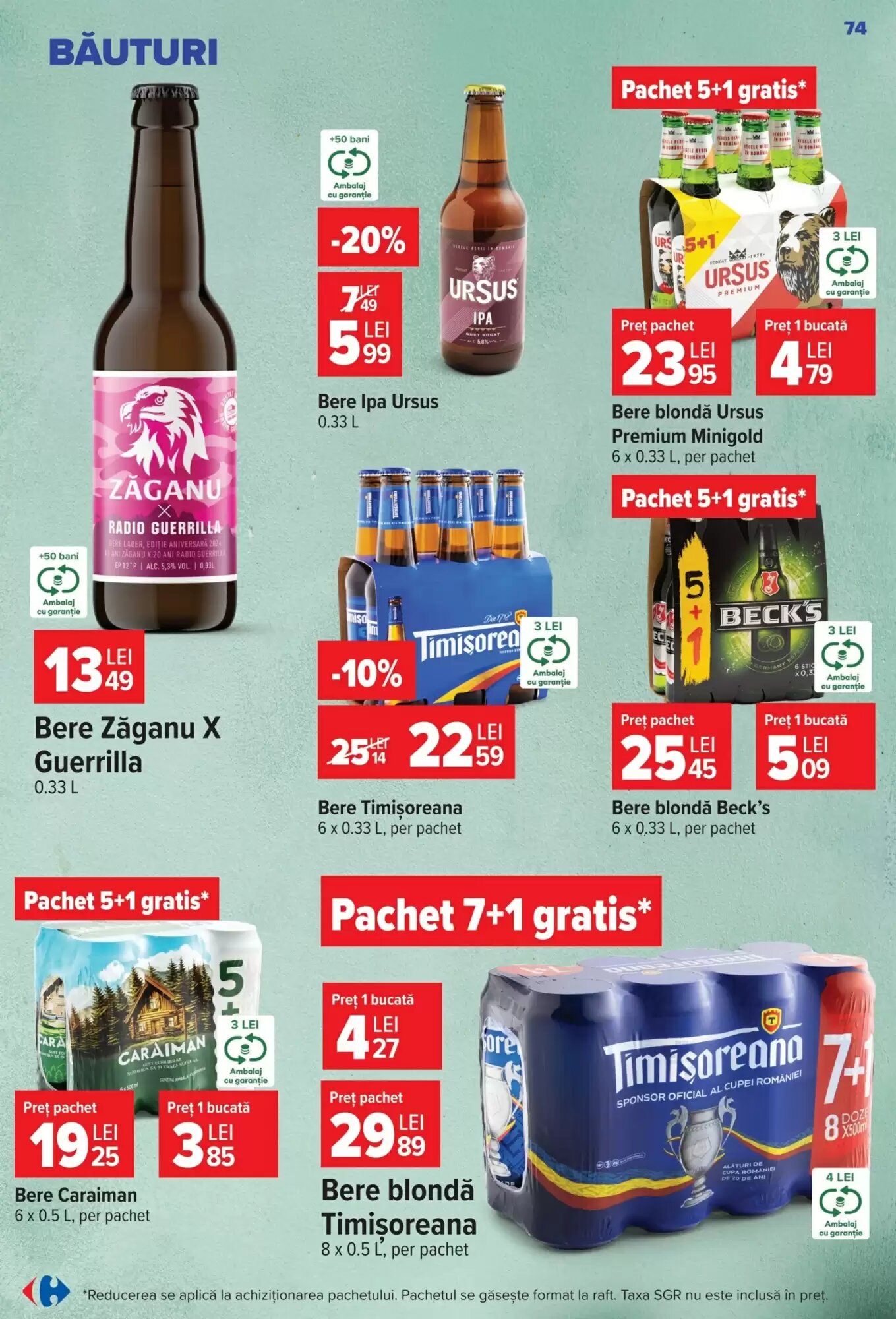 Catalogul cu oferte Carrefour valabil de la 09.09.2026 - Pagina 74.