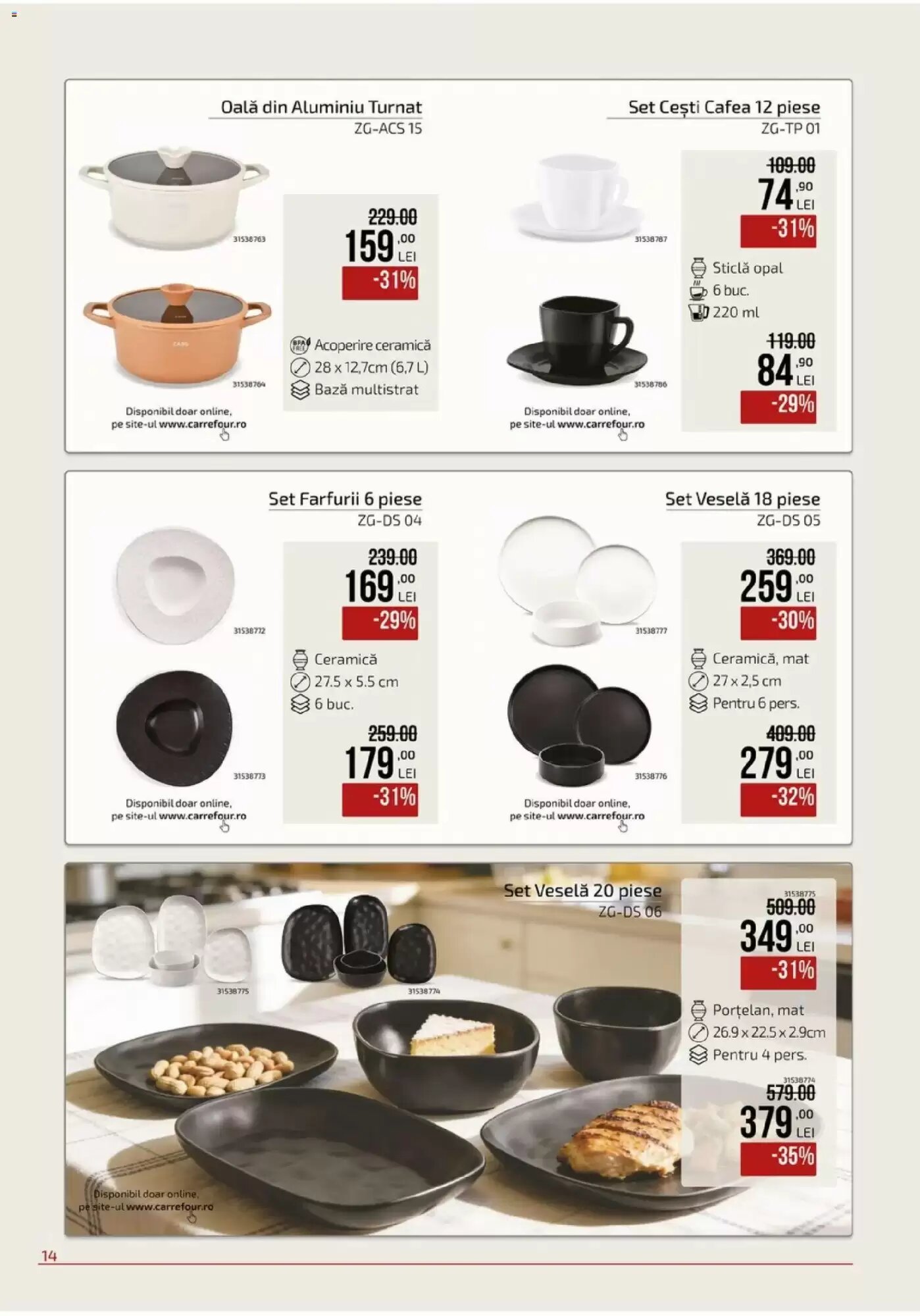 Catalogul cu oferte Carrefour valabil de la 09.09.2026 - Pagina 14.