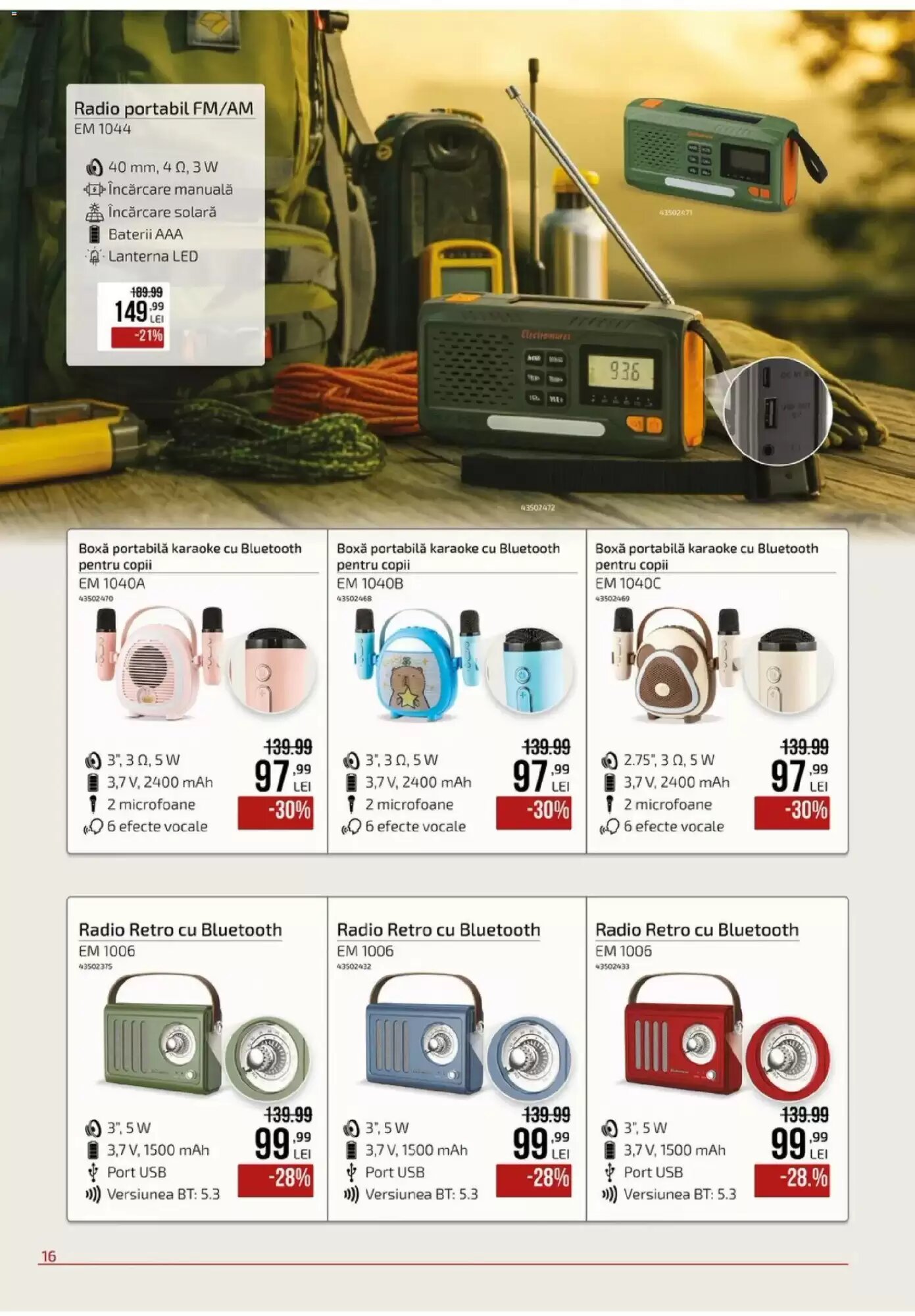 Catalogul cu oferte Carrefour valabil de la 09.09.2026 - Pagina 16.