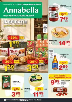 Catalogul cu oferte Annabella valabil de la 10.09.2026