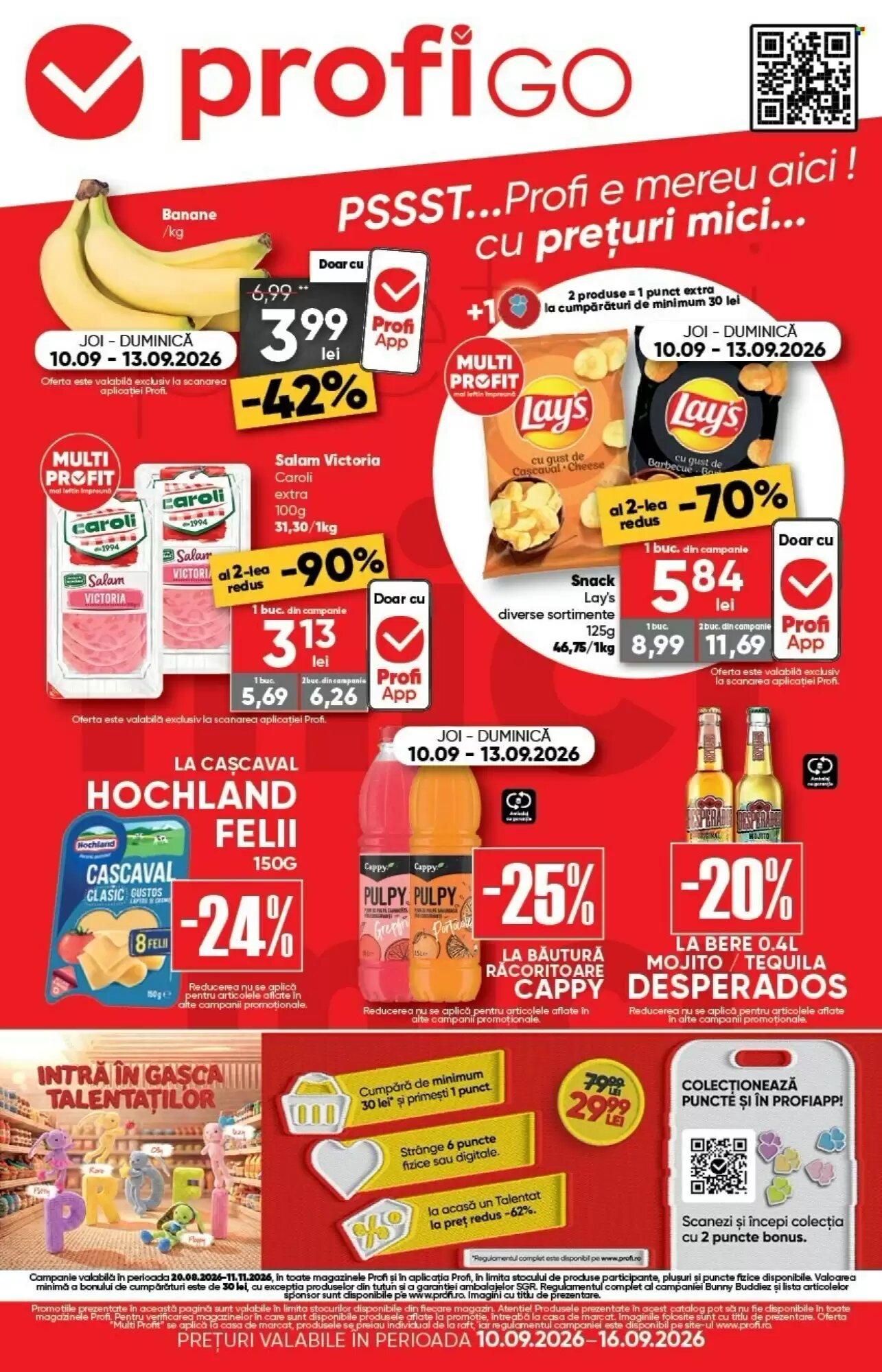 Catalogul cu oferte PROFI valabil de la 10.09.2026 - Pagina 1.