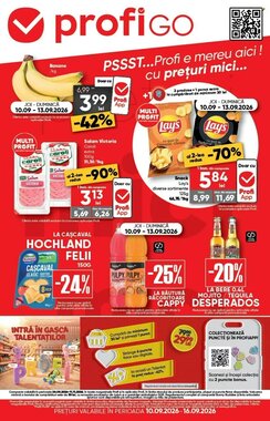 Catalogul cu oferte PROFI valabil de la 10.09.2026