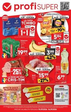 Catalogul cu oferte PROFI valabil de la 10.09.2026