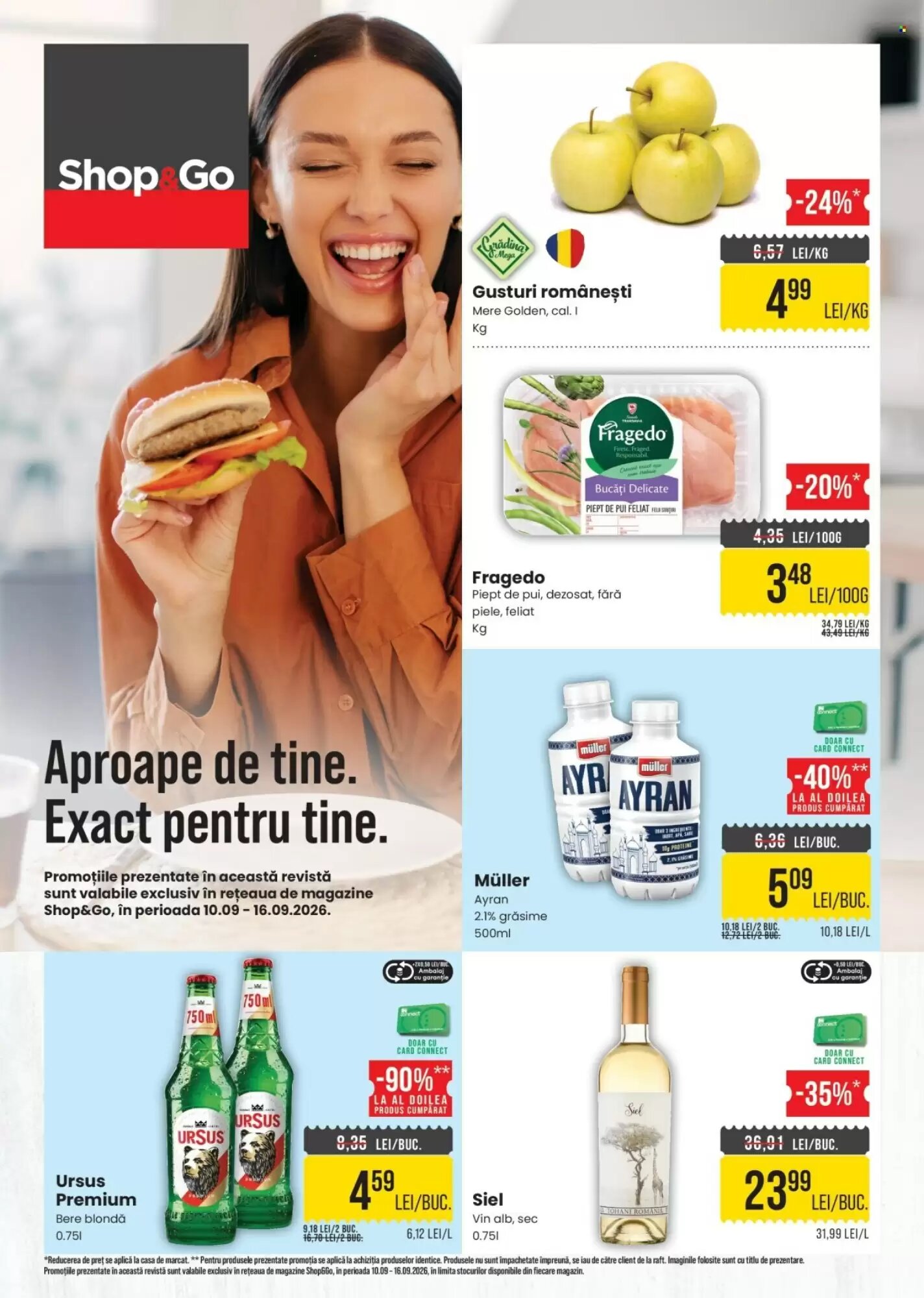 Catalogul cu oferte Mega Image valabil de la 10.09.2026 - Pagina 1.