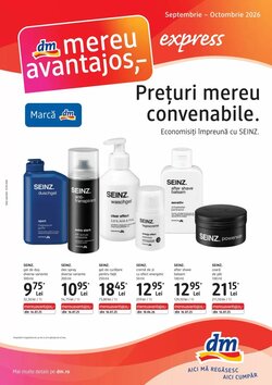 Catalogul cu oferte DM valabil de la 10.09.2026