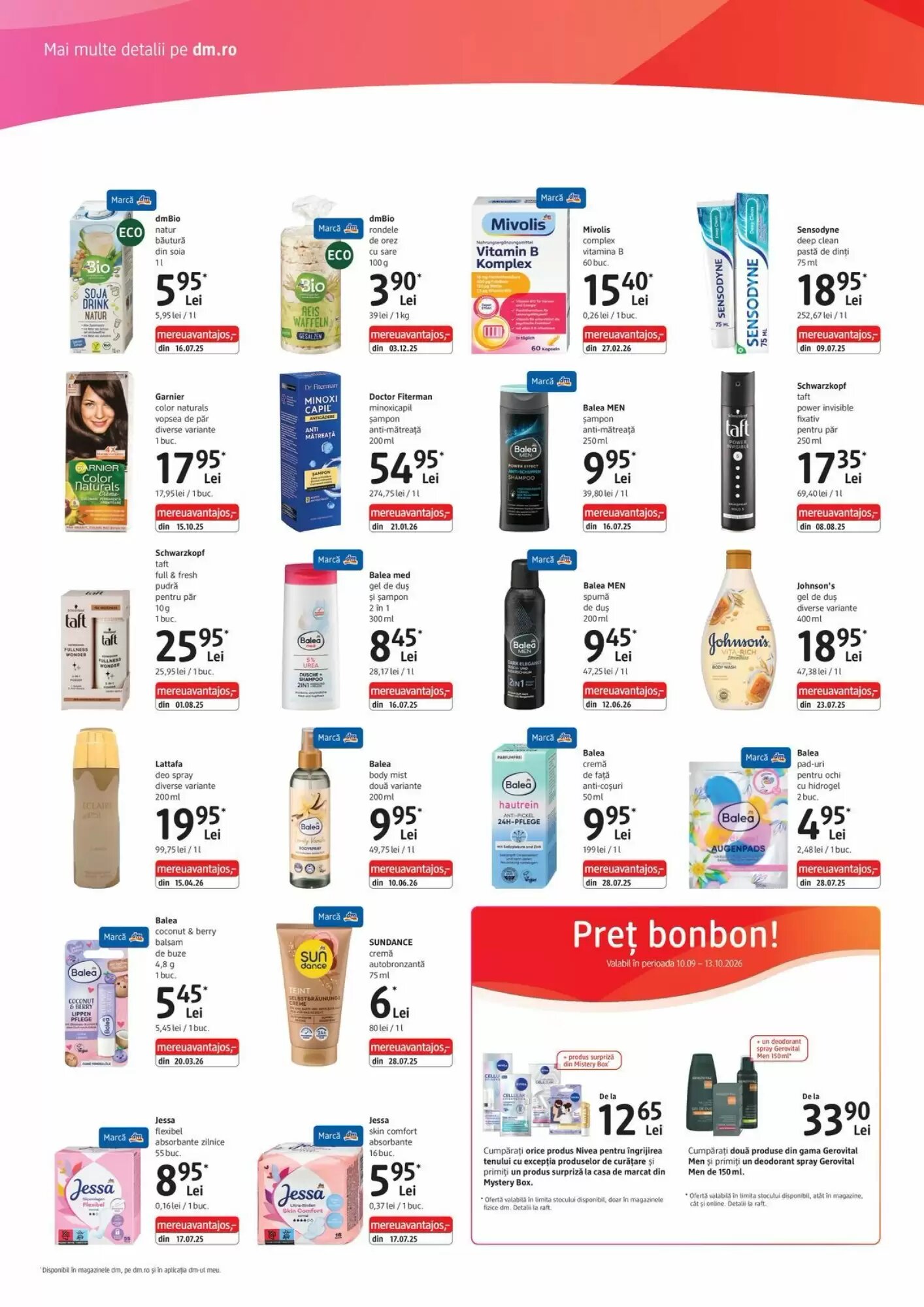 Catalogul cu oferte DM valabil de la 10.09.2026 - Pagina 2.