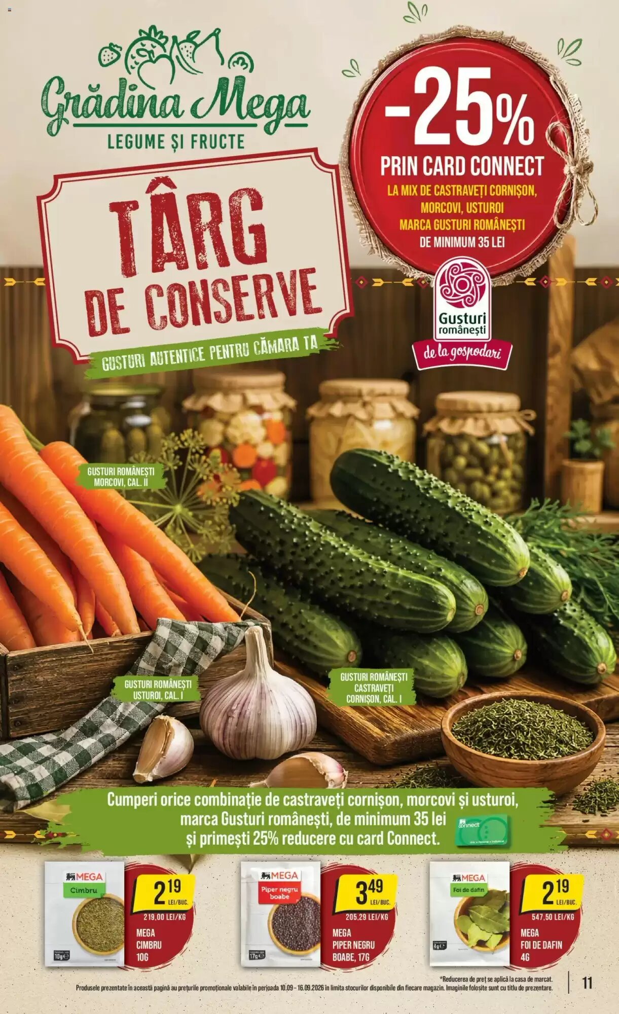 Catalogul cu oferte Mega Image valabil de la 10.09.2026 - Pagina 11.