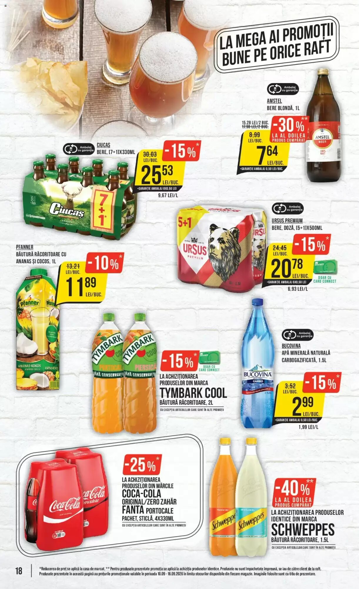 Catalogul cu oferte Mega Image valabil de la 10.09.2026 - Pagina 18.