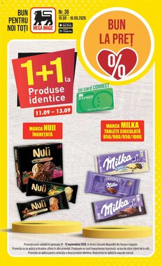 Catalogul cu oferte Mega Image valabil de la 10.09.2026