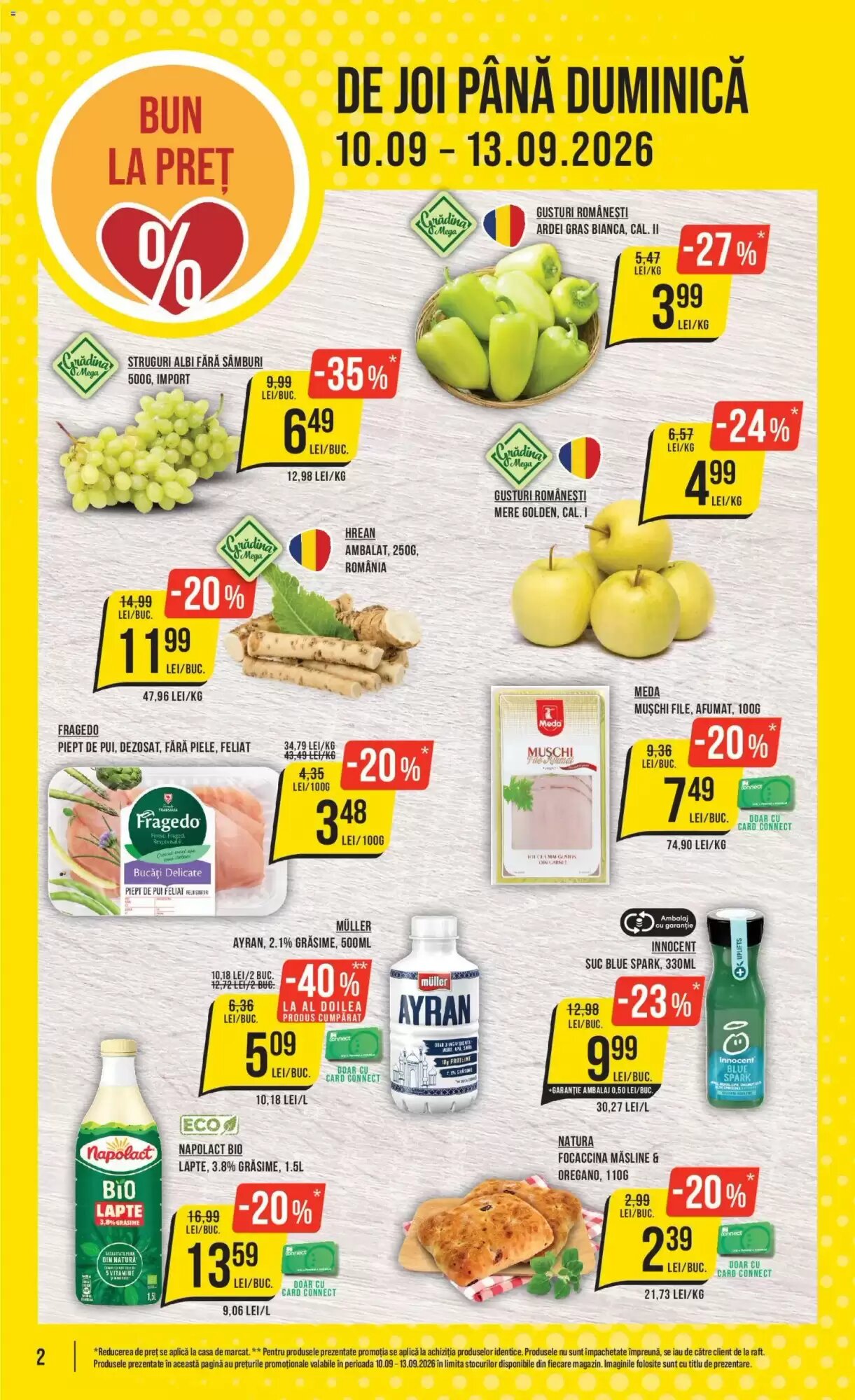 Catalogul cu oferte Mega Image valabil de la 10.09.2026 - Pagina 2.
