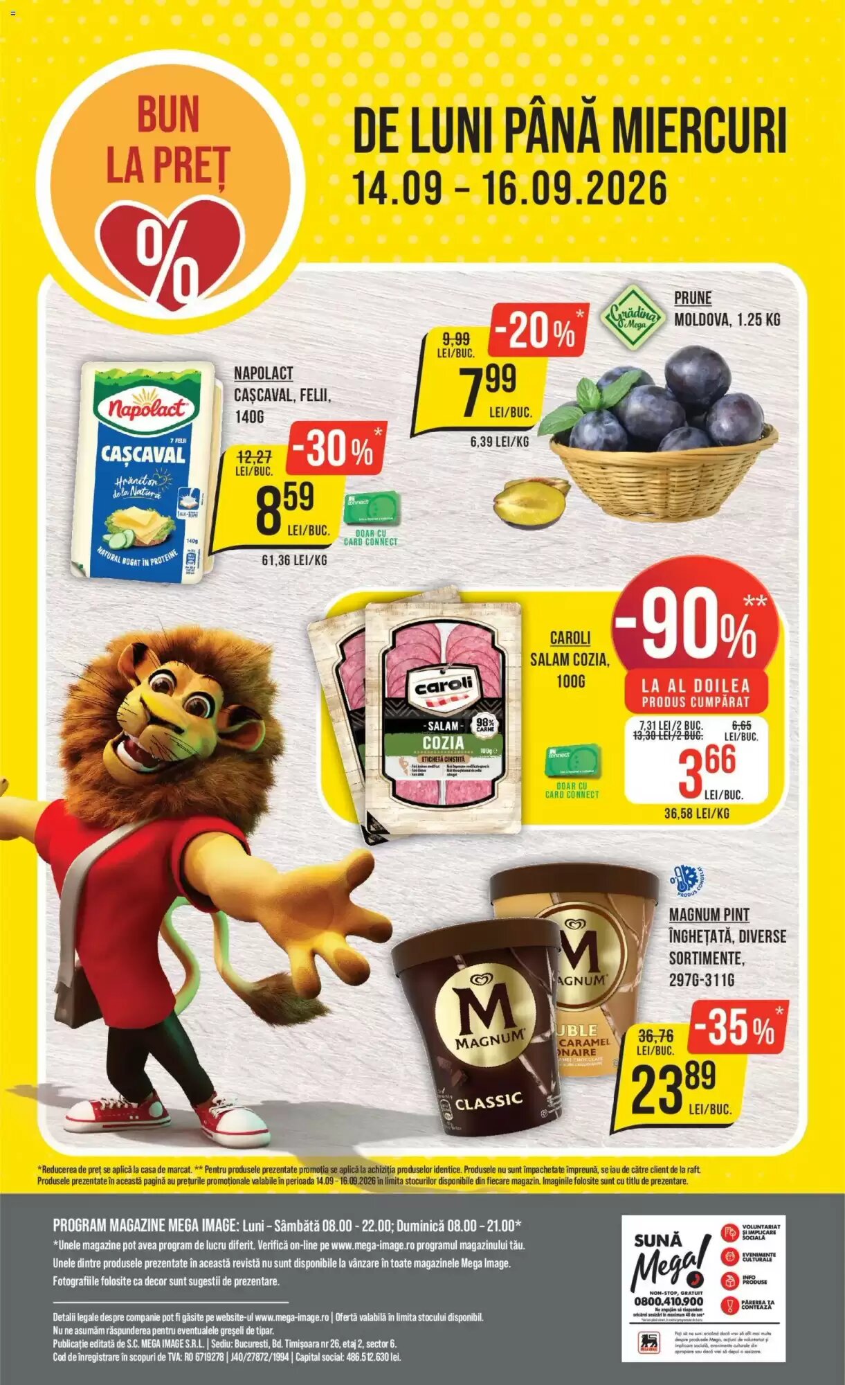 Catalogul cu oferte Mega Image valabil de la 10.09.2026 - Pagina 24.