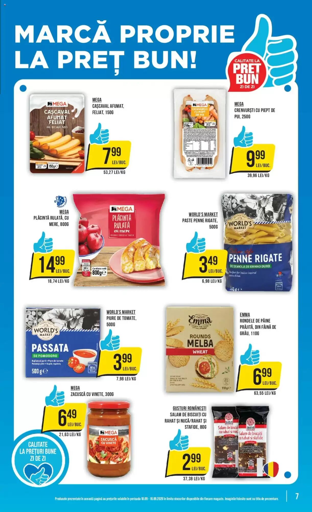 Catalogul cu oferte Mega Image valabil de la 10.09.2026 - Pagina 7.