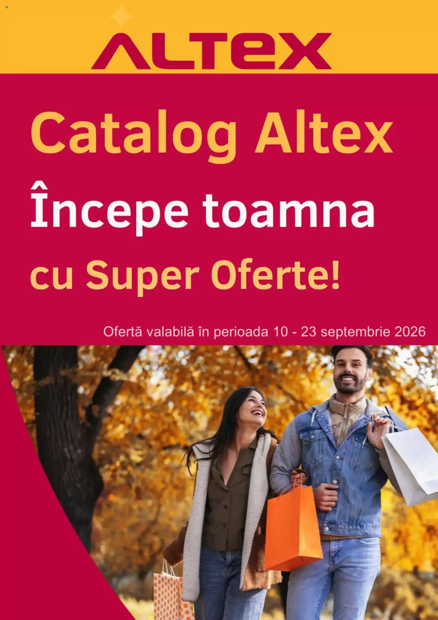 Catalogul cu oferte Altex valabil de la 10.09.2026 - Pagina 1.