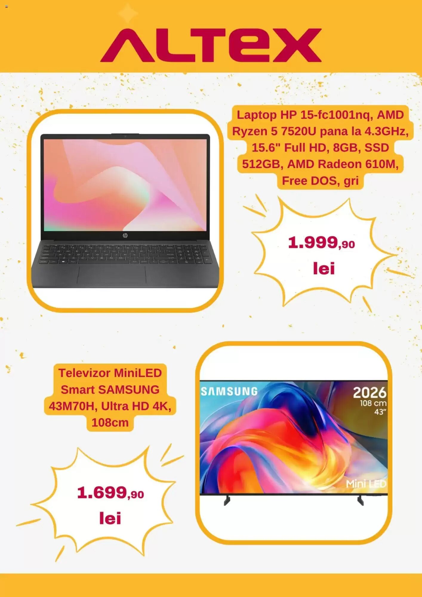 Catalogul cu oferte Altex valabil de la 10.09.2026 - Pagina 3.