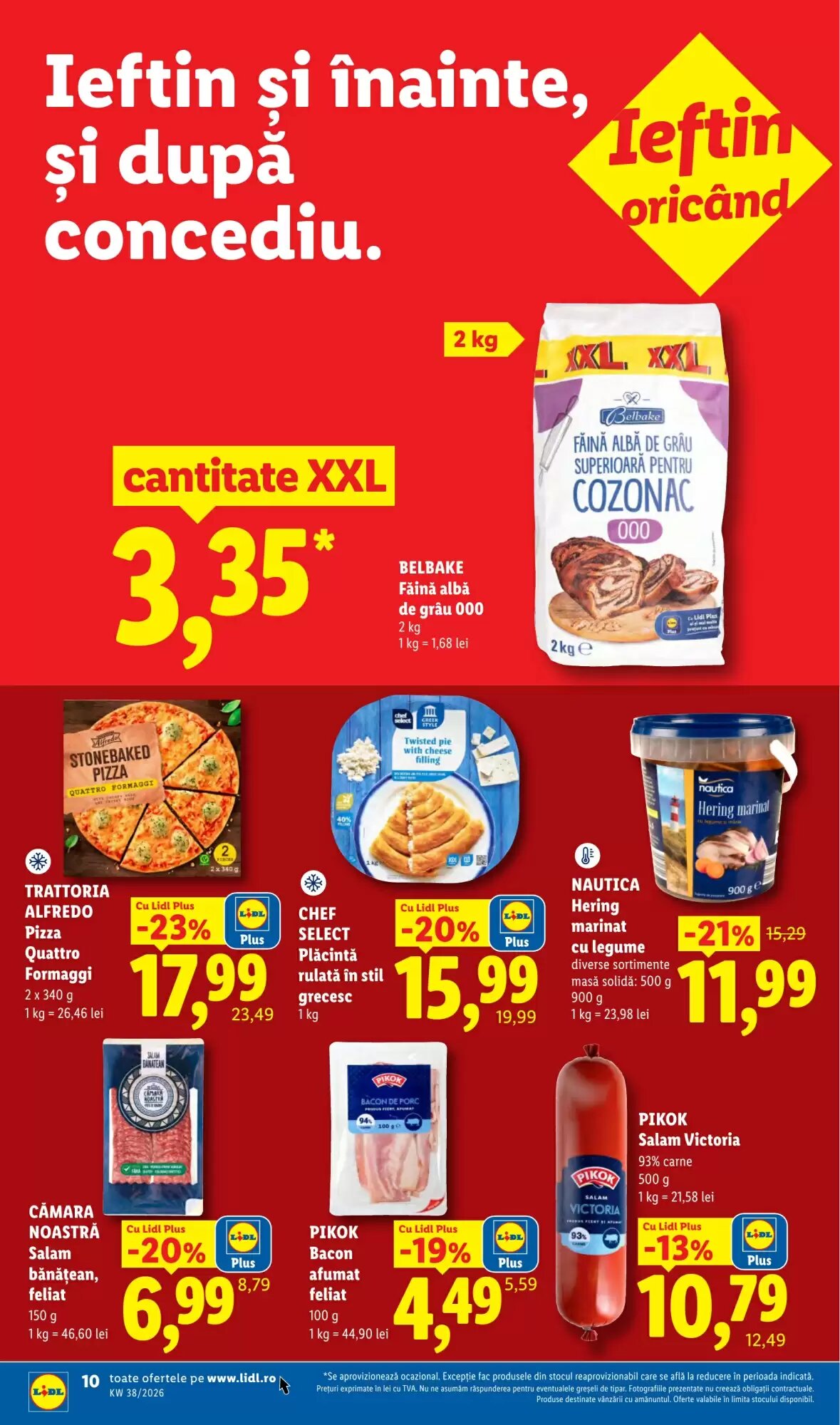 Catalogul cu oferte Lidl valabil de la 14.09.2026 - Pagina 10.