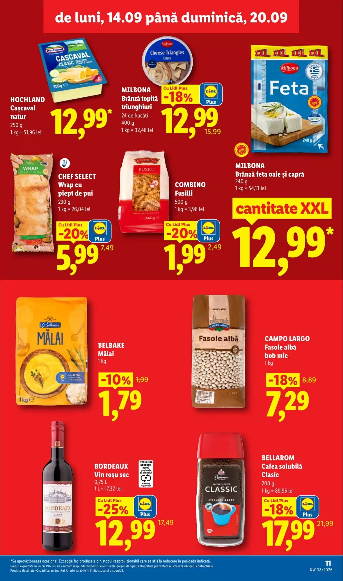 Catalogul cu oferte Lidl valabil de la 14.09.2026 - Pagina 11.