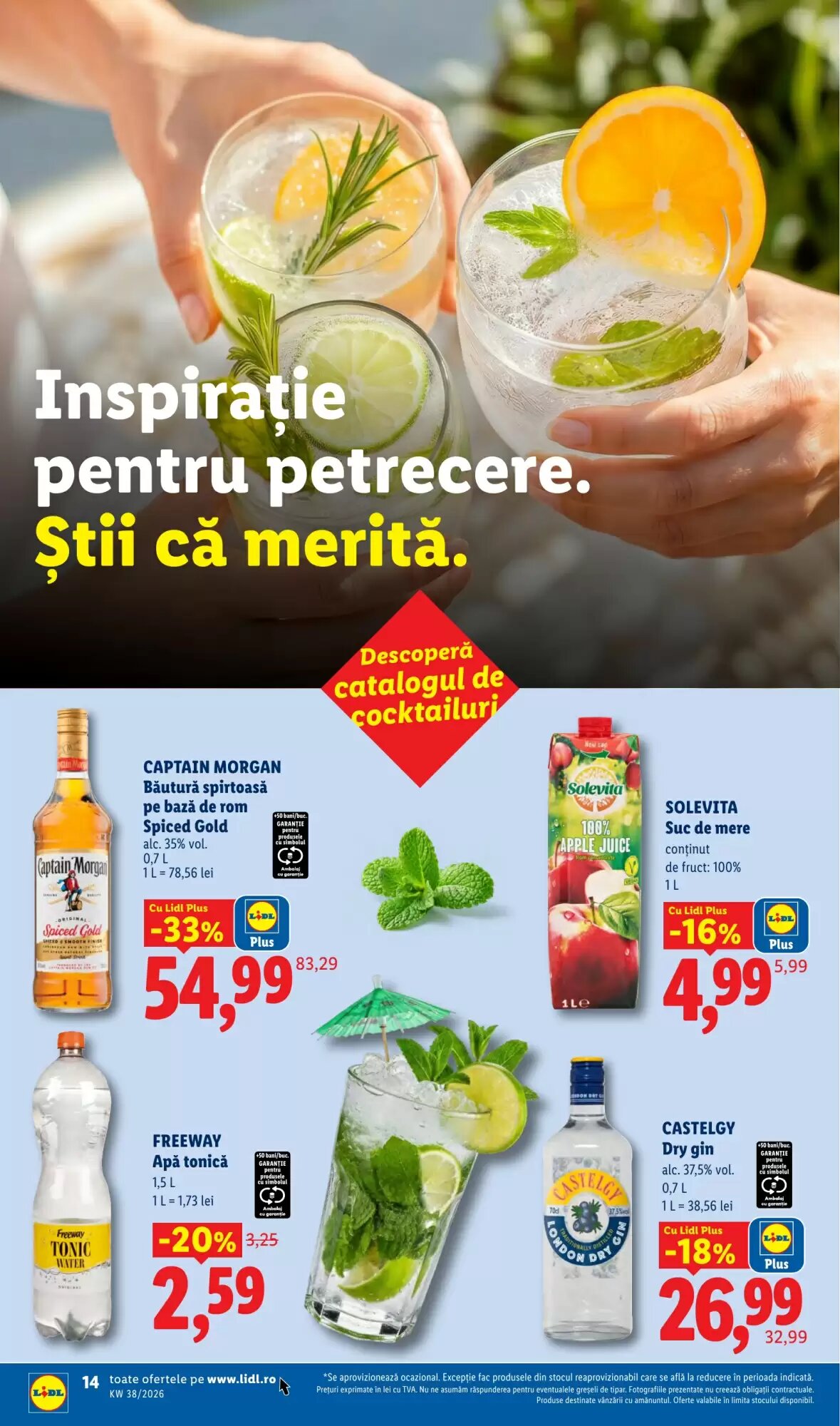 Catalogul cu oferte Lidl valabil de la 14.09.2026 - Pagina 14.