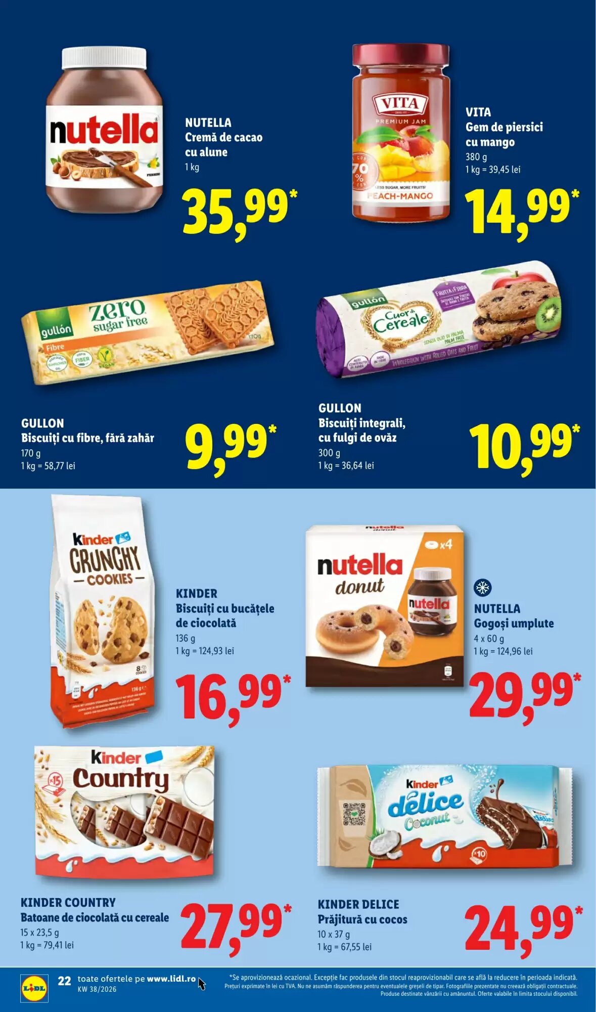 Catalogul cu oferte Lidl valabil de la 14.09.2026 - Pagina 22.