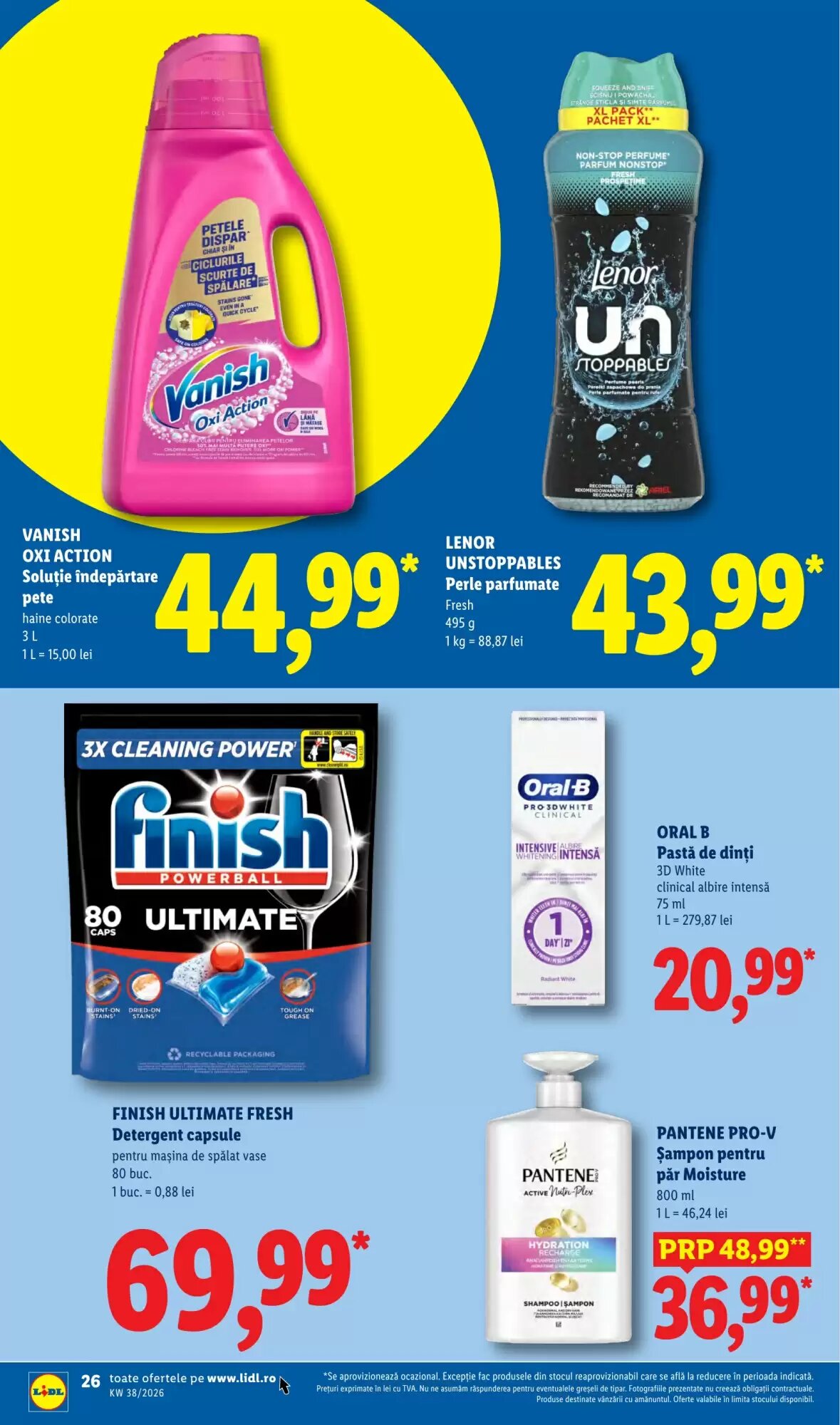Catalogul cu oferte Lidl valabil de la 14.09.2026 - Pagina 26.