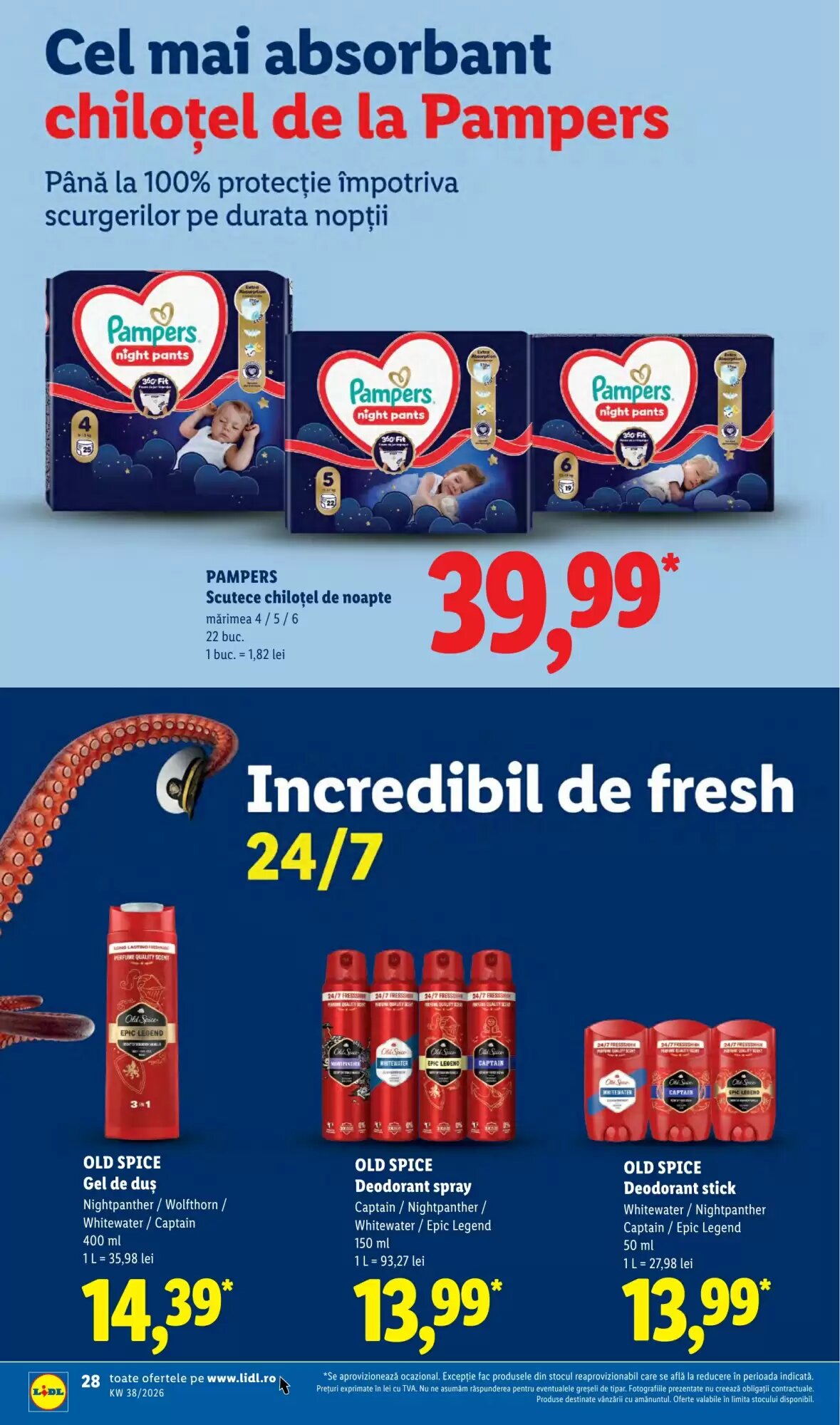 Catalogul cu oferte Lidl valabil de la 14.09.2026 - Pagina 28.
