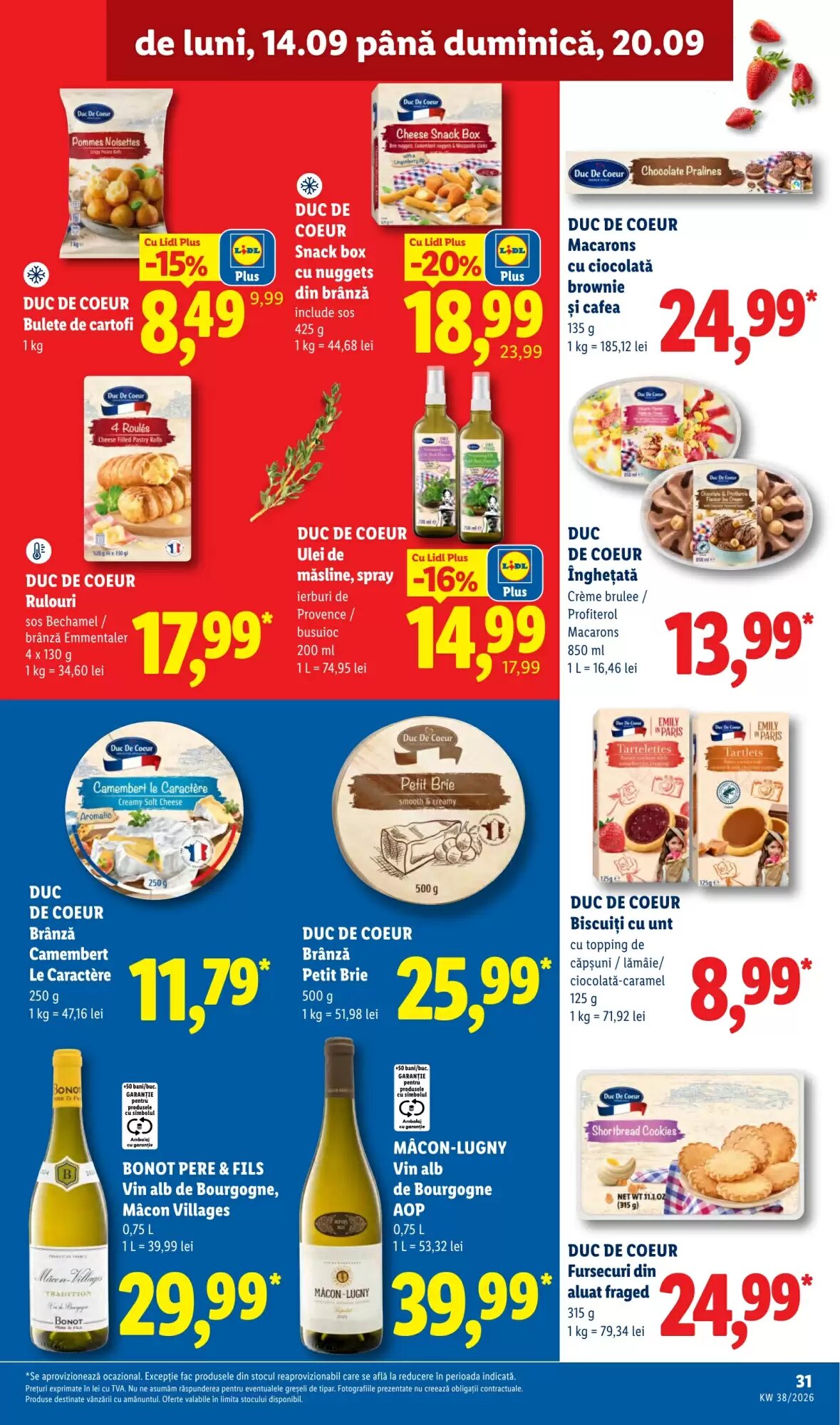 Catalogul cu oferte Lidl valabil de la 14.09.2026 - Pagina 31.