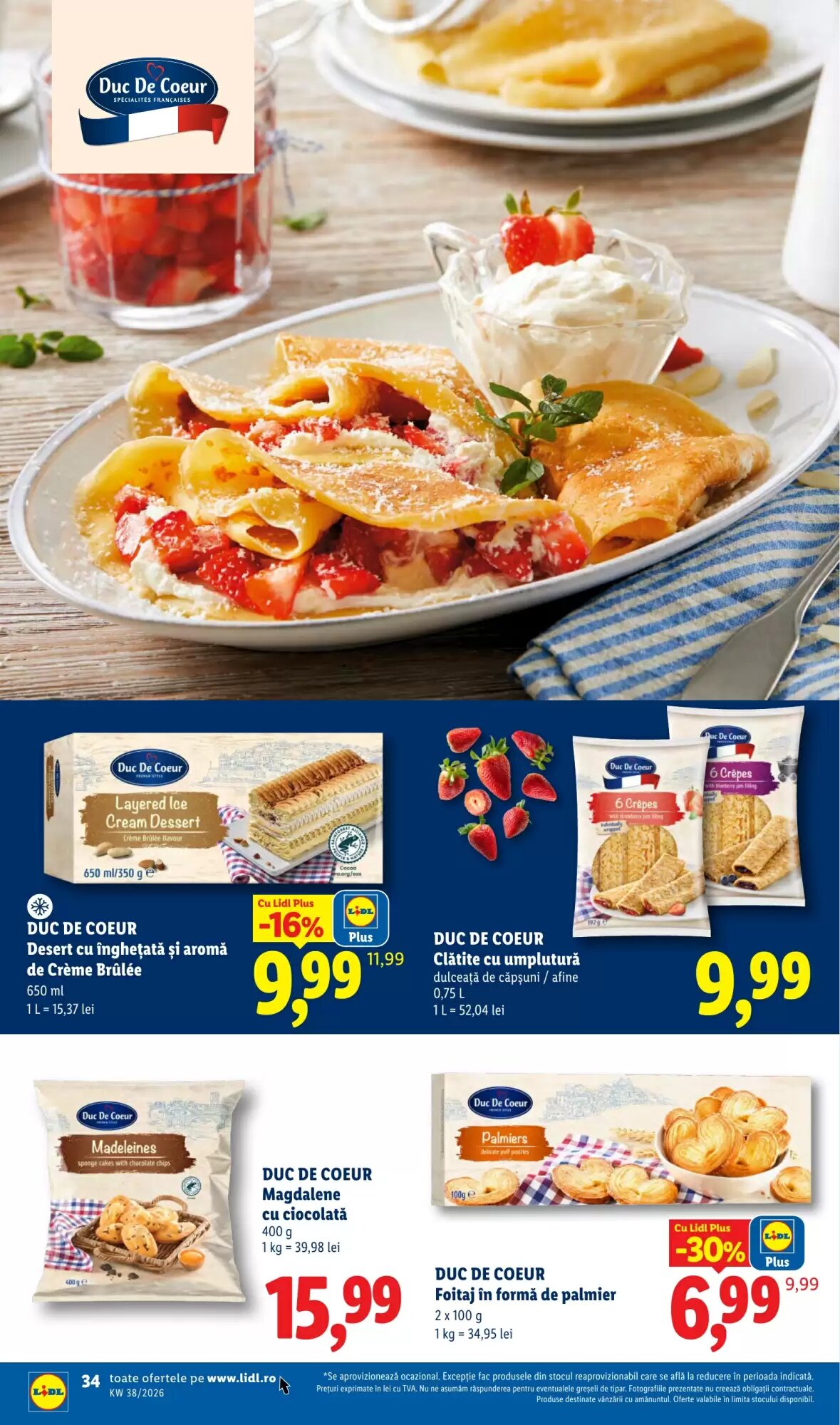 Catalogul cu oferte Lidl valabil de la 14.09.2026 - Pagina 34.