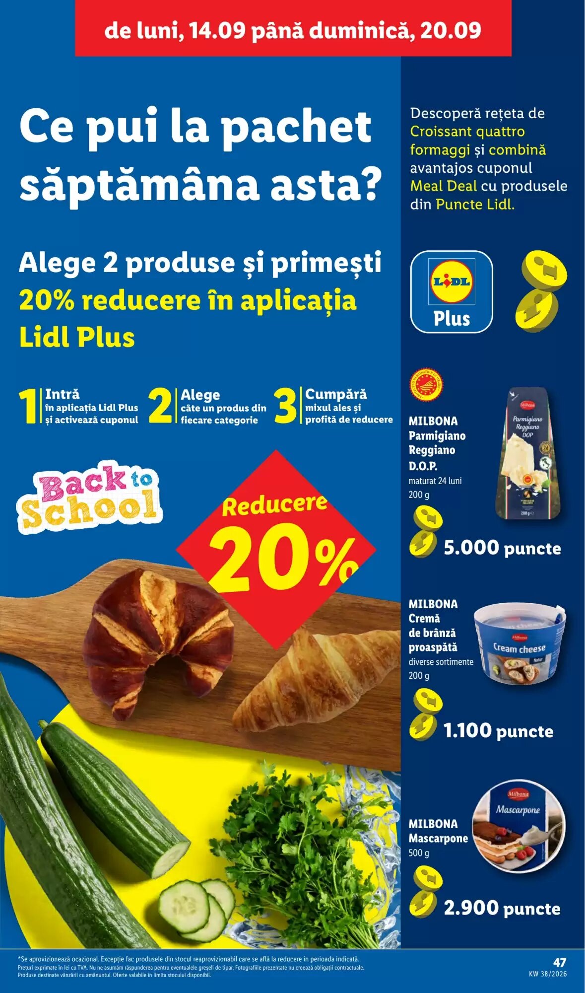 Catalogul cu oferte Lidl valabil de la 14.09.2026 - Pagina 47.