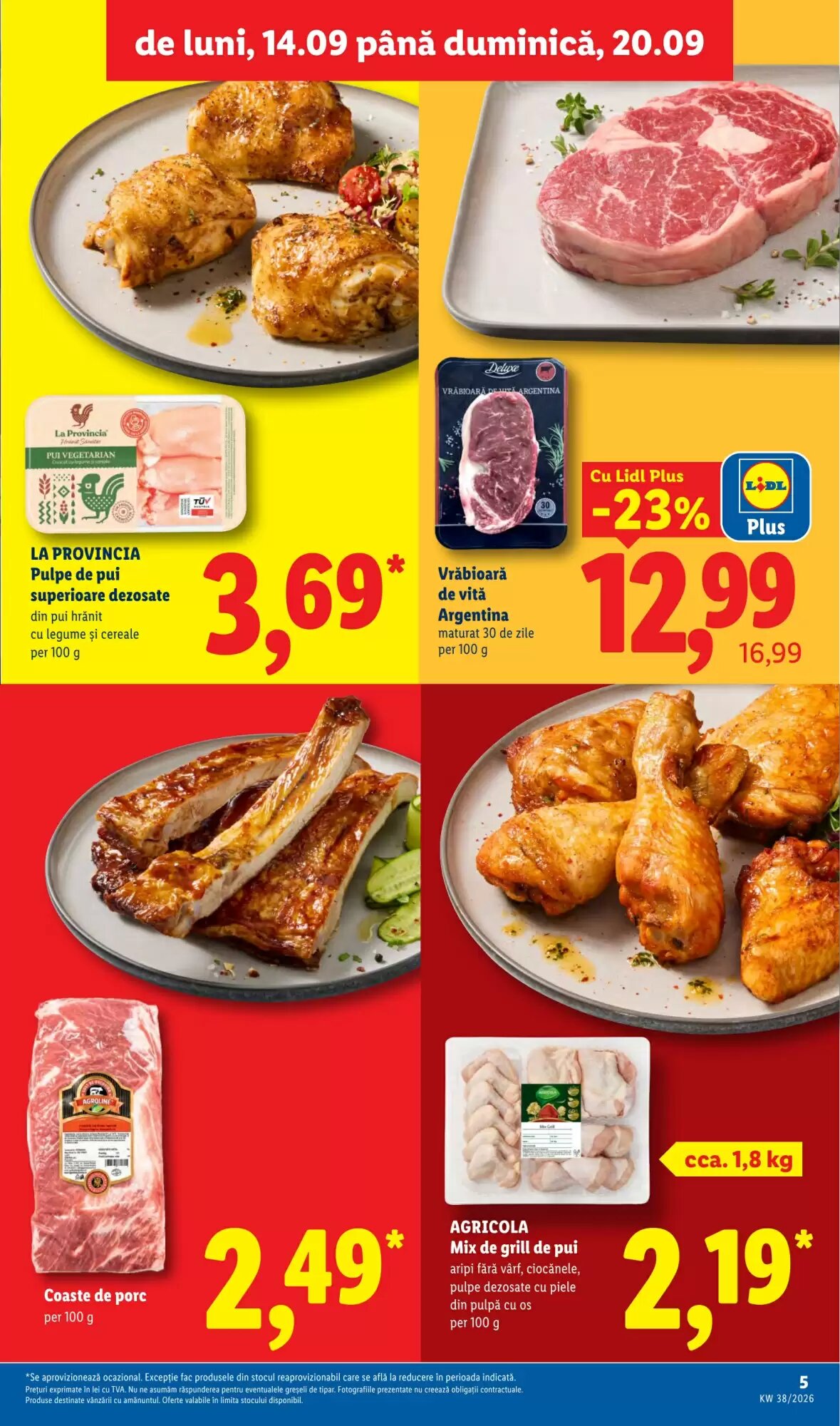 Catalogul cu oferte Lidl valabil de la 14.09.2026 - Pagina 5.