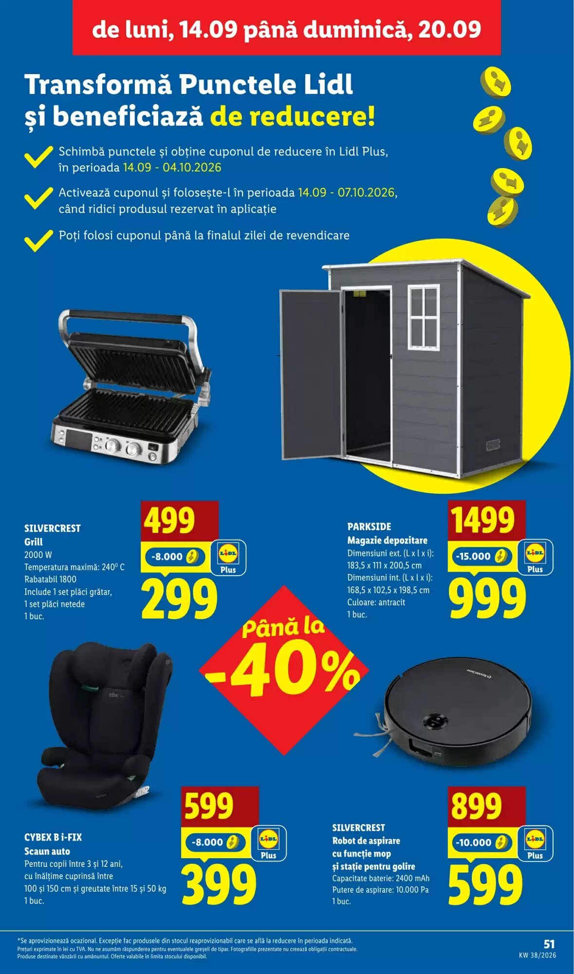 Catalogul cu oferte Lidl valabil de la 14.09.2026 - Pagina 51.