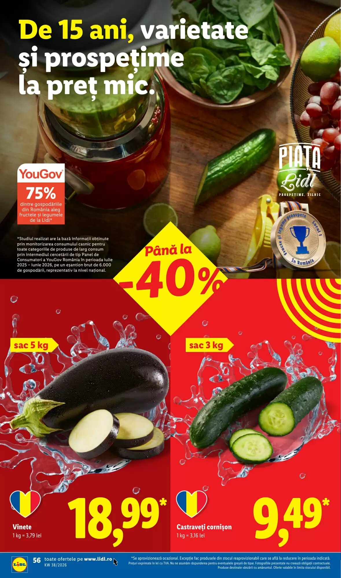 Catalogul cu oferte Lidl valabil de la 14.09.2026 - Pagina 56.