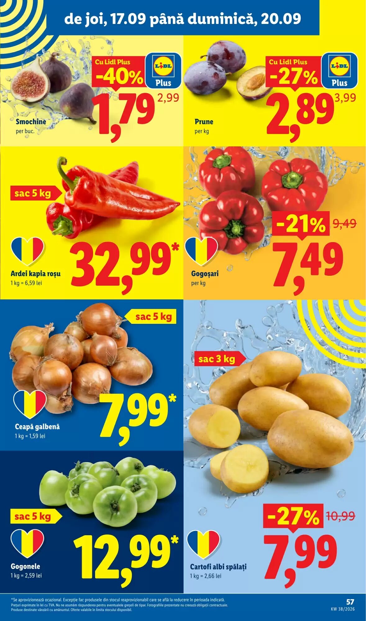 Catalogul cu oferte Lidl valabil de la 14.09.2026 - Pagina 57.