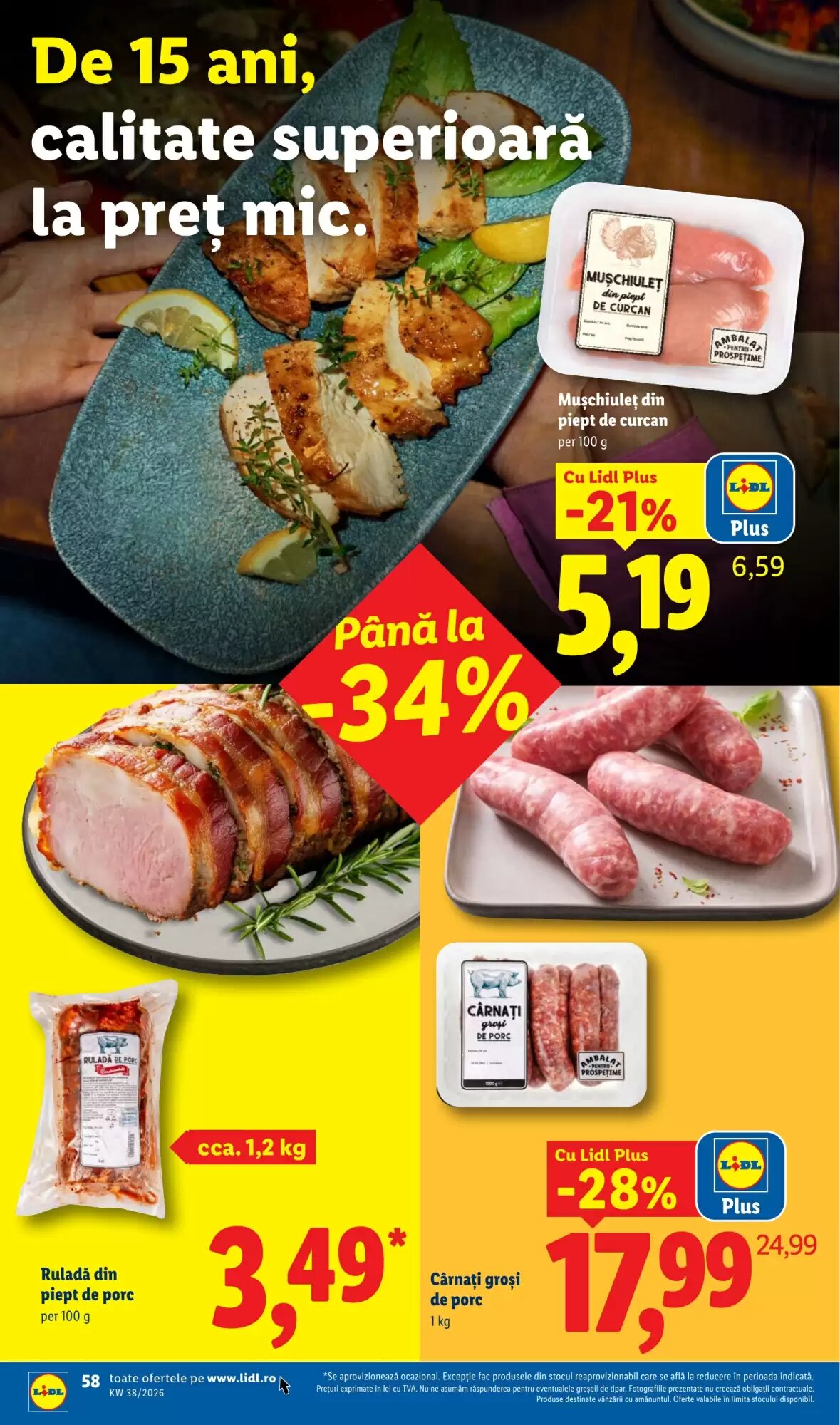 Catalogul cu oferte Lidl valabil de la 14.09.2026 - Pagina 58.