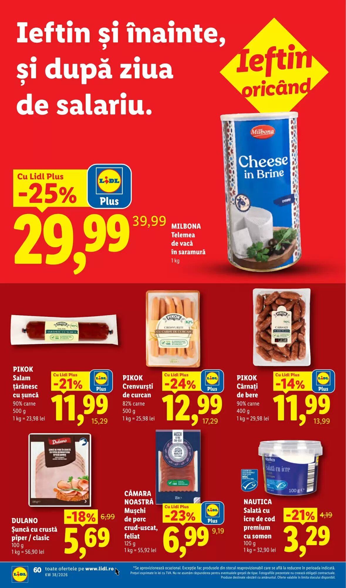 Catalogul cu oferte Lidl valabil de la 14.09.2026 - Pagina 60.