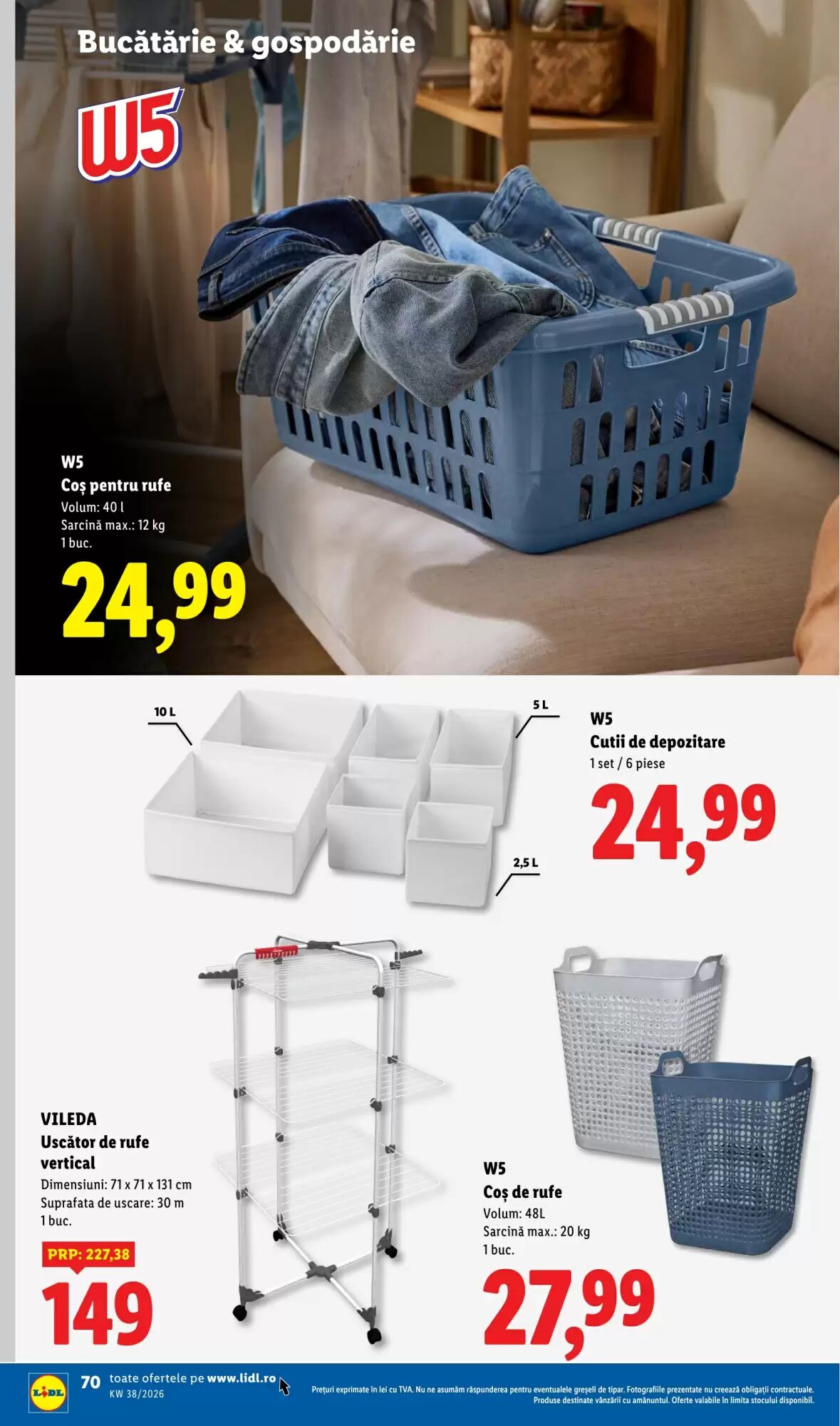Catalogul cu oferte Lidl valabil de la 14.09.2026 - Pagina 70.