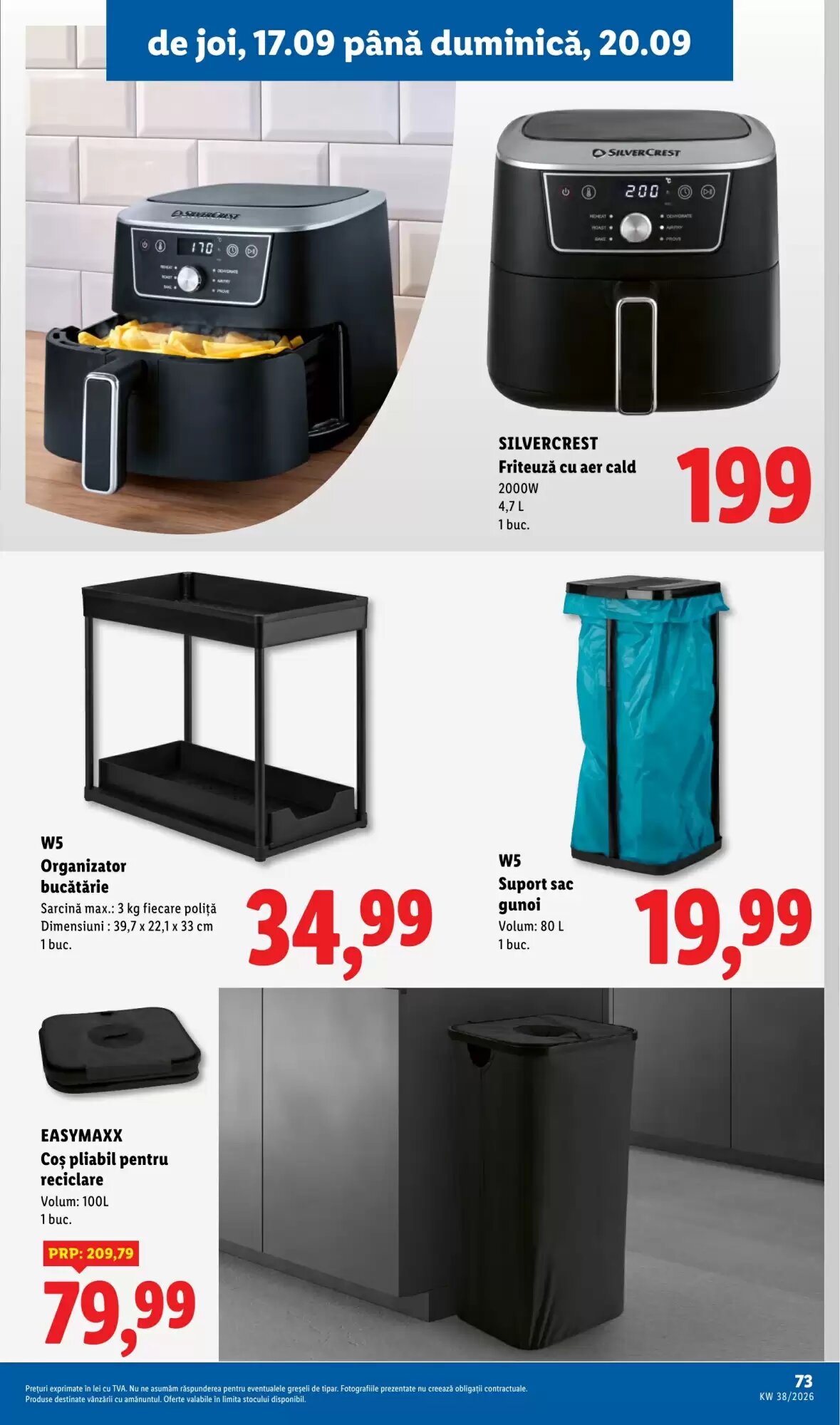 Catalogul cu oferte Lidl valabil de la 14.09.2026 - Pagina 73.
