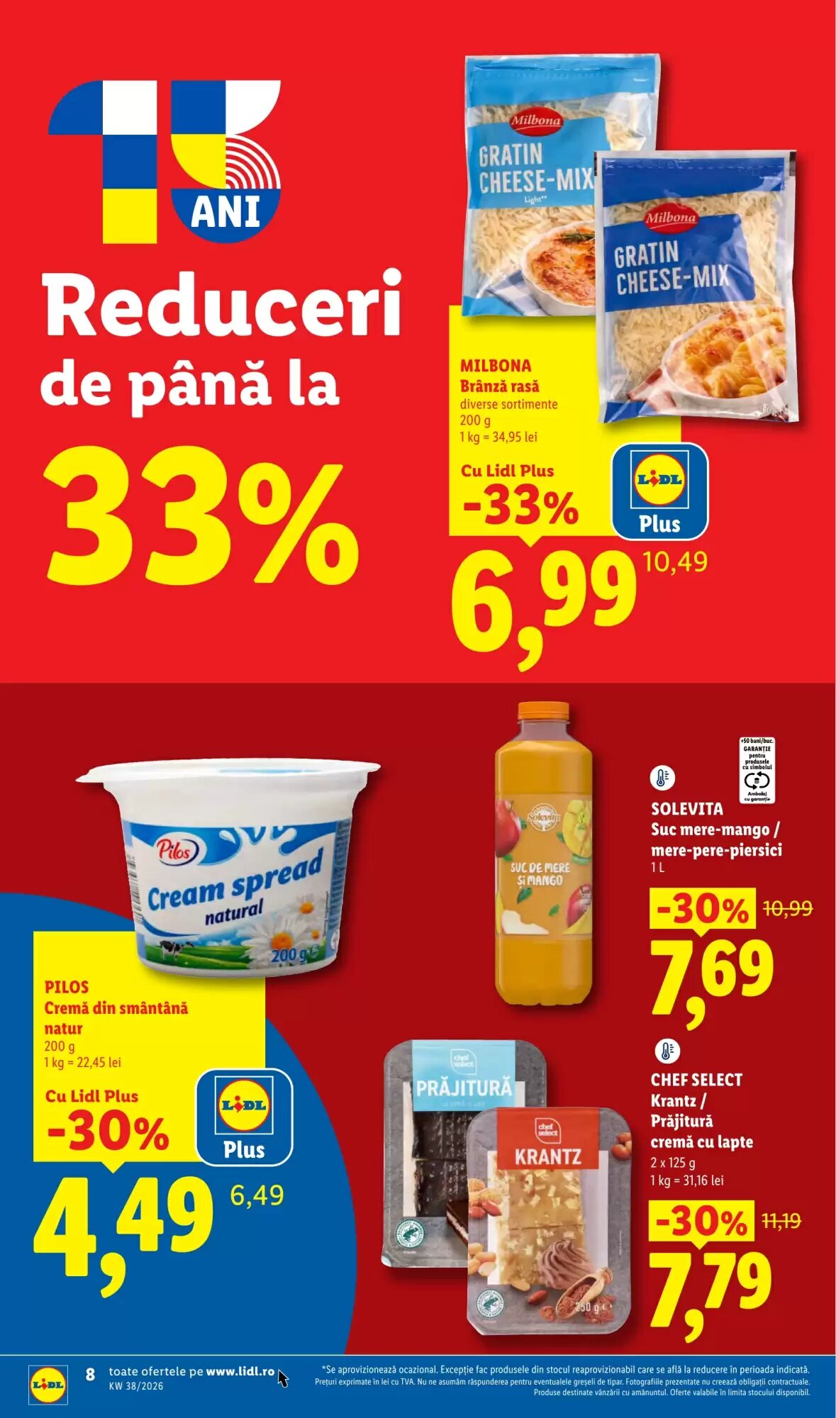 Catalogul cu oferte Lidl valabil de la 14.09.2026 - Pagina 8.