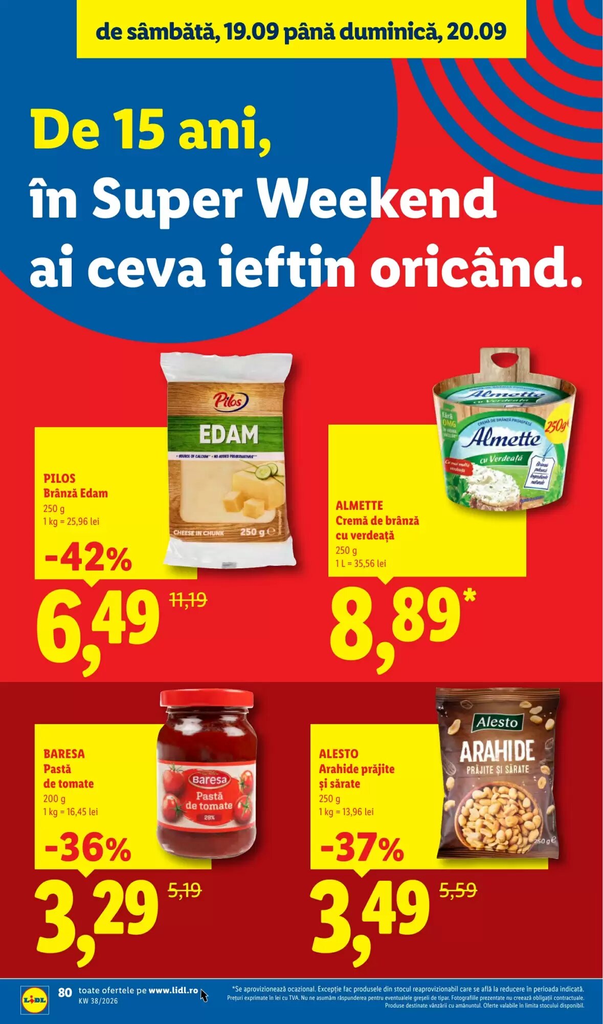 Catalogul cu oferte Lidl valabil de la 14.09.2026 - Pagina 80.