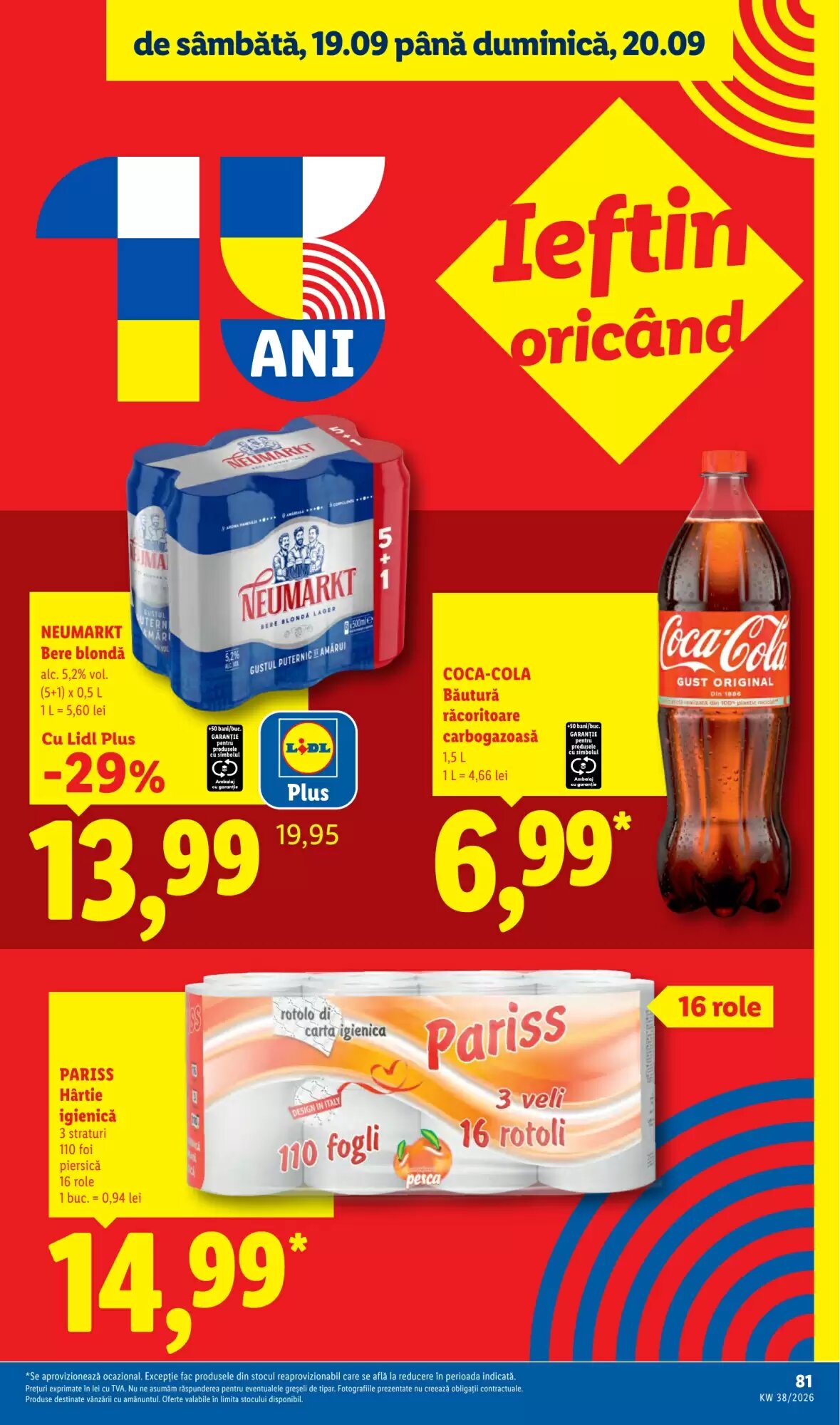 Catalogul cu oferte Lidl valabil de la 14.09.2026 - Pagina 81.