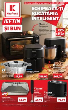 Catalogul cu oferte Kaufland valabil de la 16.09.2026