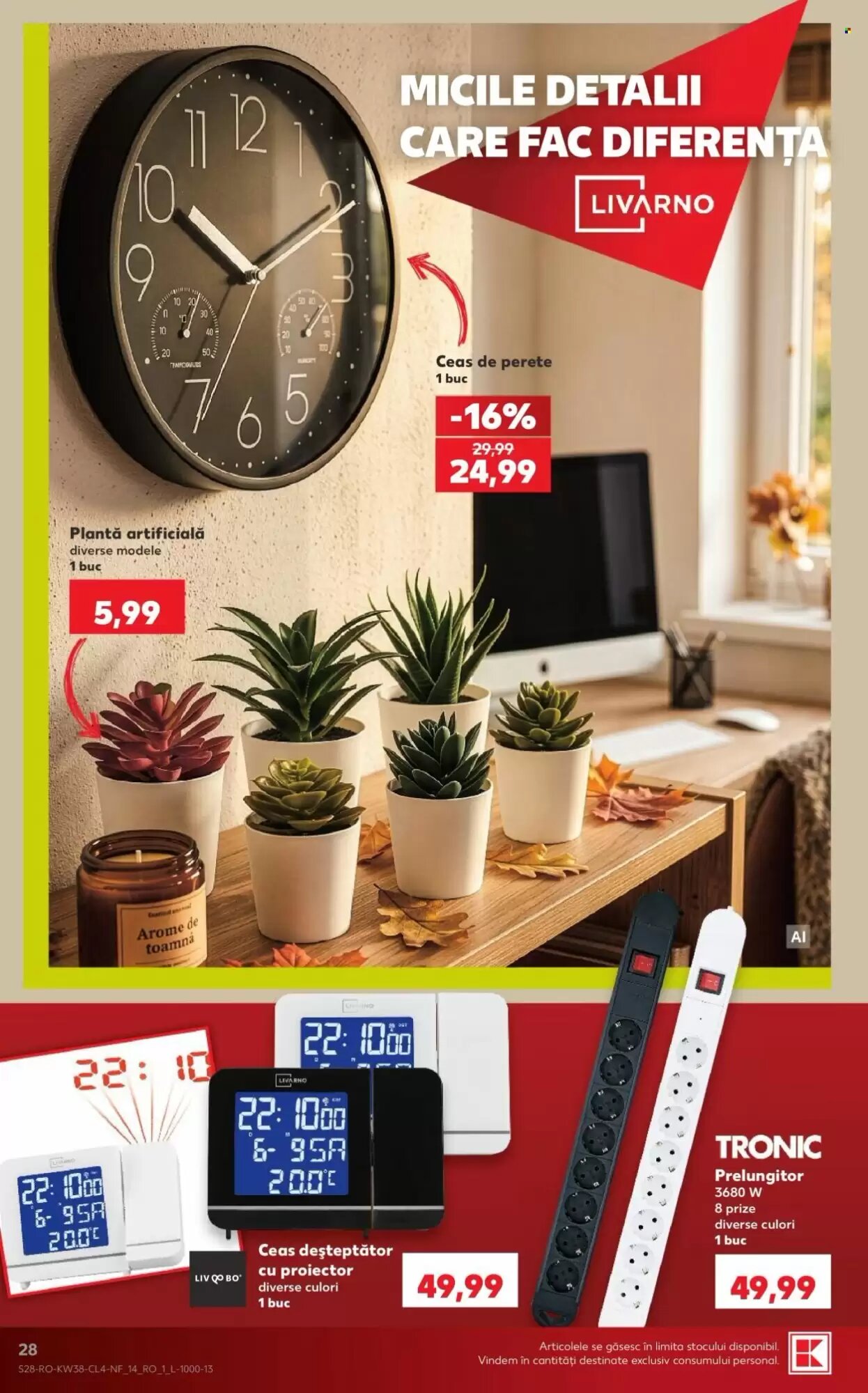Catalogul cu oferte Kaufland valabil de la 16.09.2026 - Pagina 28.