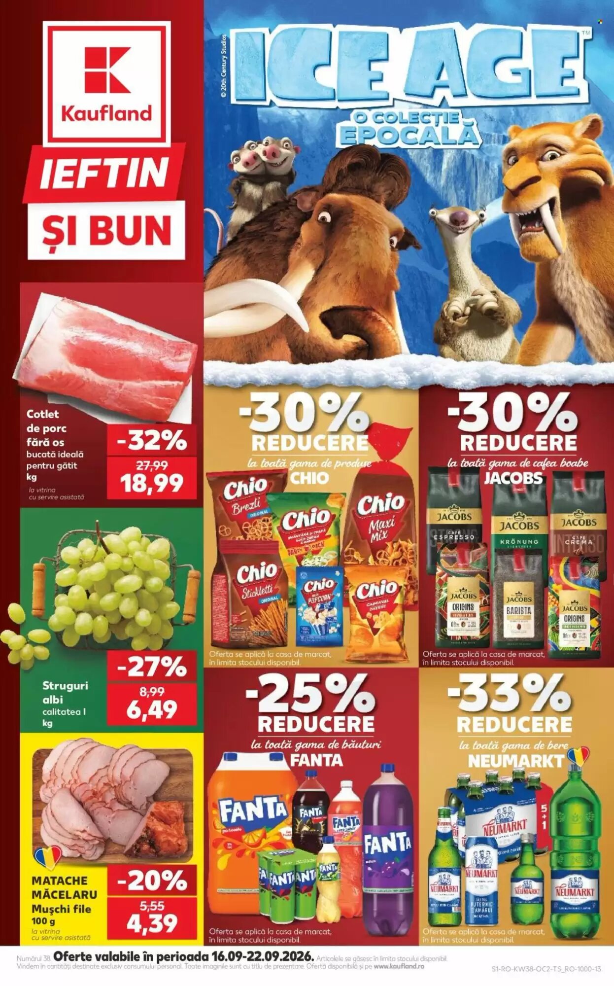Catalogul cu oferte Kaufland valabil de la 16.09.2026 - Pagina 1.