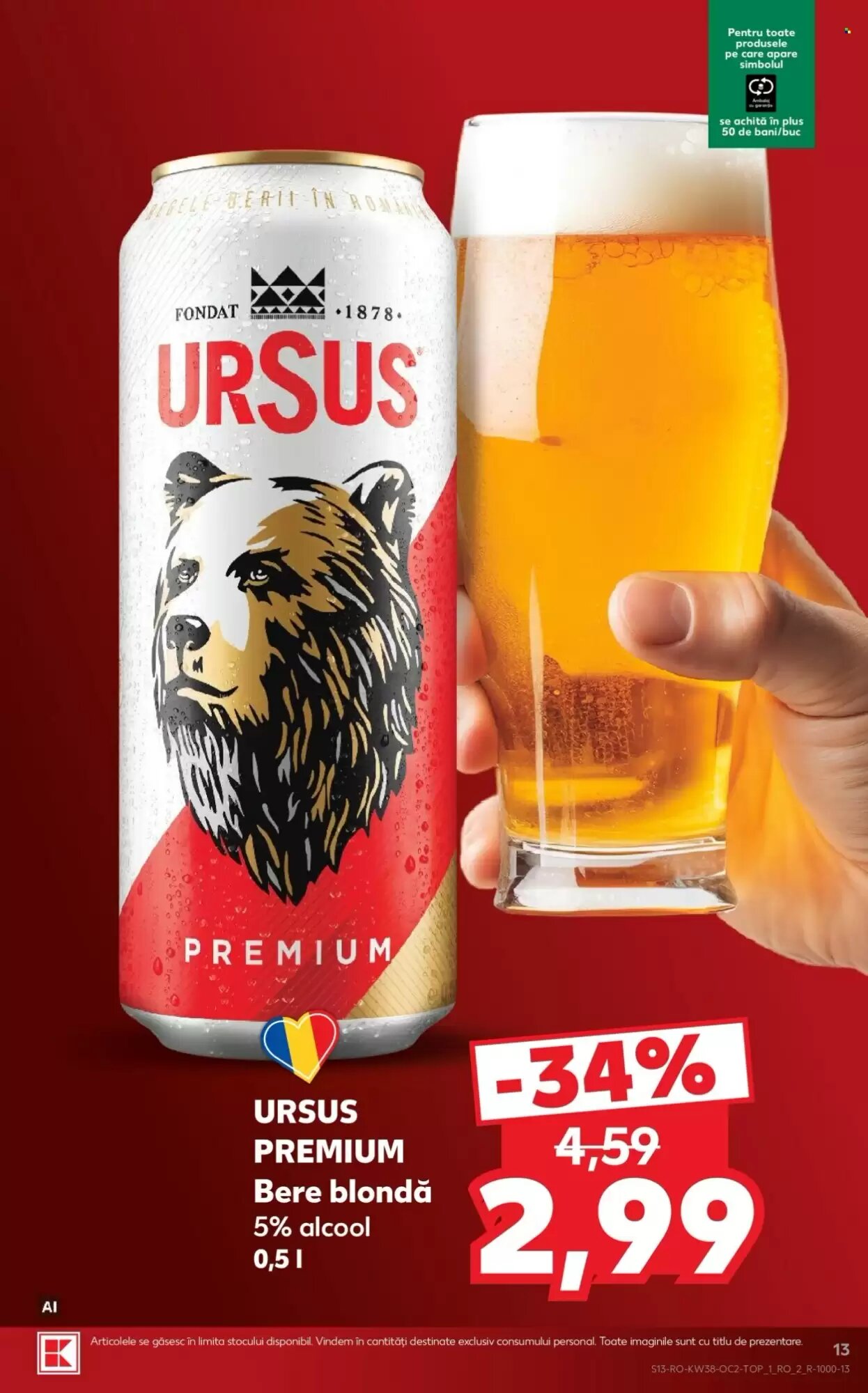 Catalogul cu oferte Kaufland valabil de la 16.09.2026 - Pagina 13.