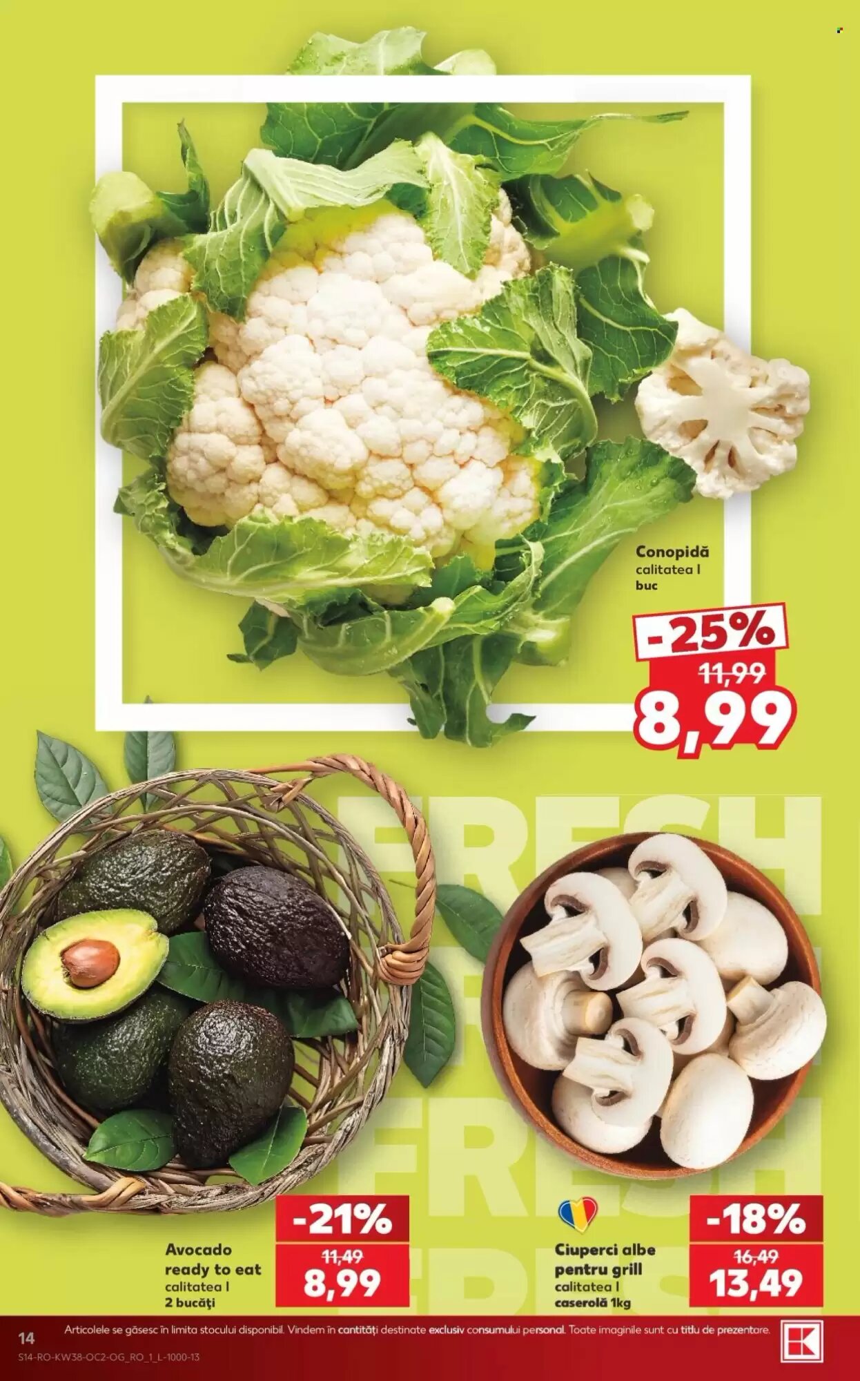 Catalogul cu oferte Kaufland valabil de la 16.09.2026 - Pagina 14.
