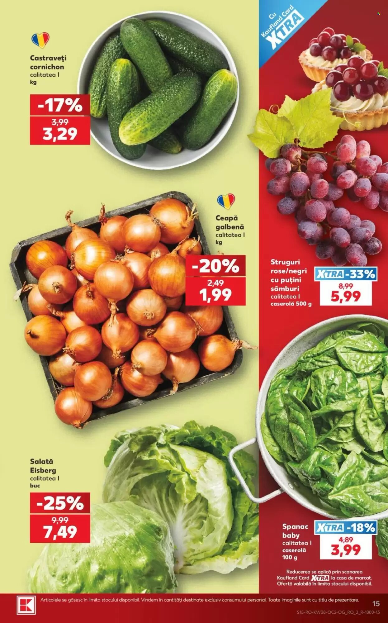 Catalogul cu oferte Kaufland valabil de la 16.09.2026 - Pagina 15.